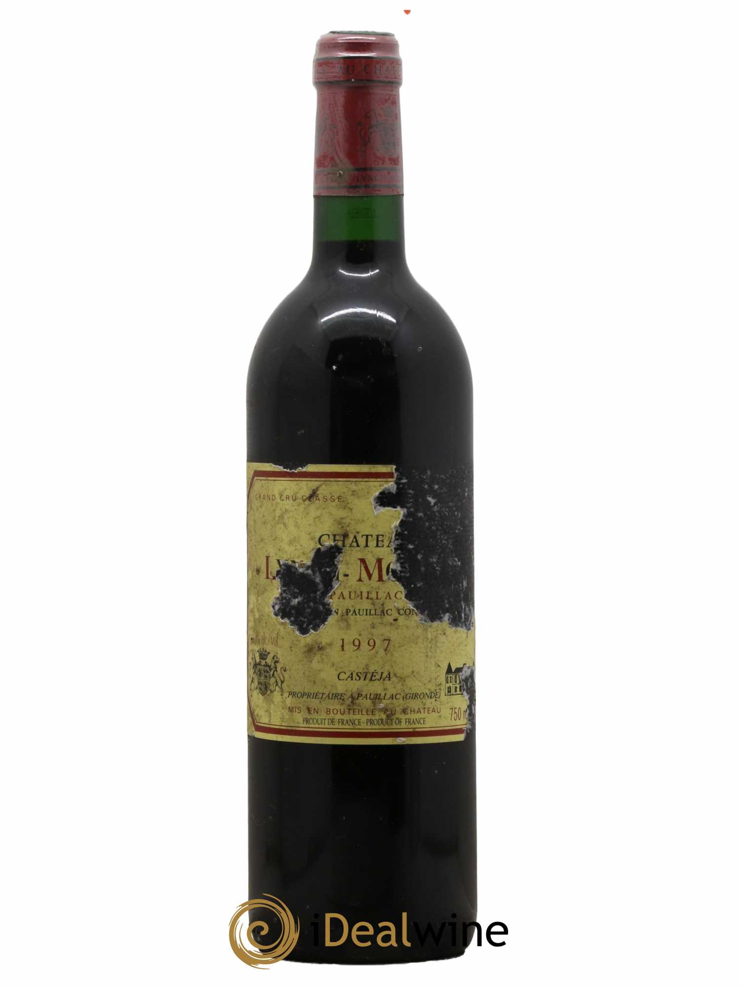 Château Lynch Moussas 5ème Grand Cru Classé 1997 - Lot de 1 bouteille - 0