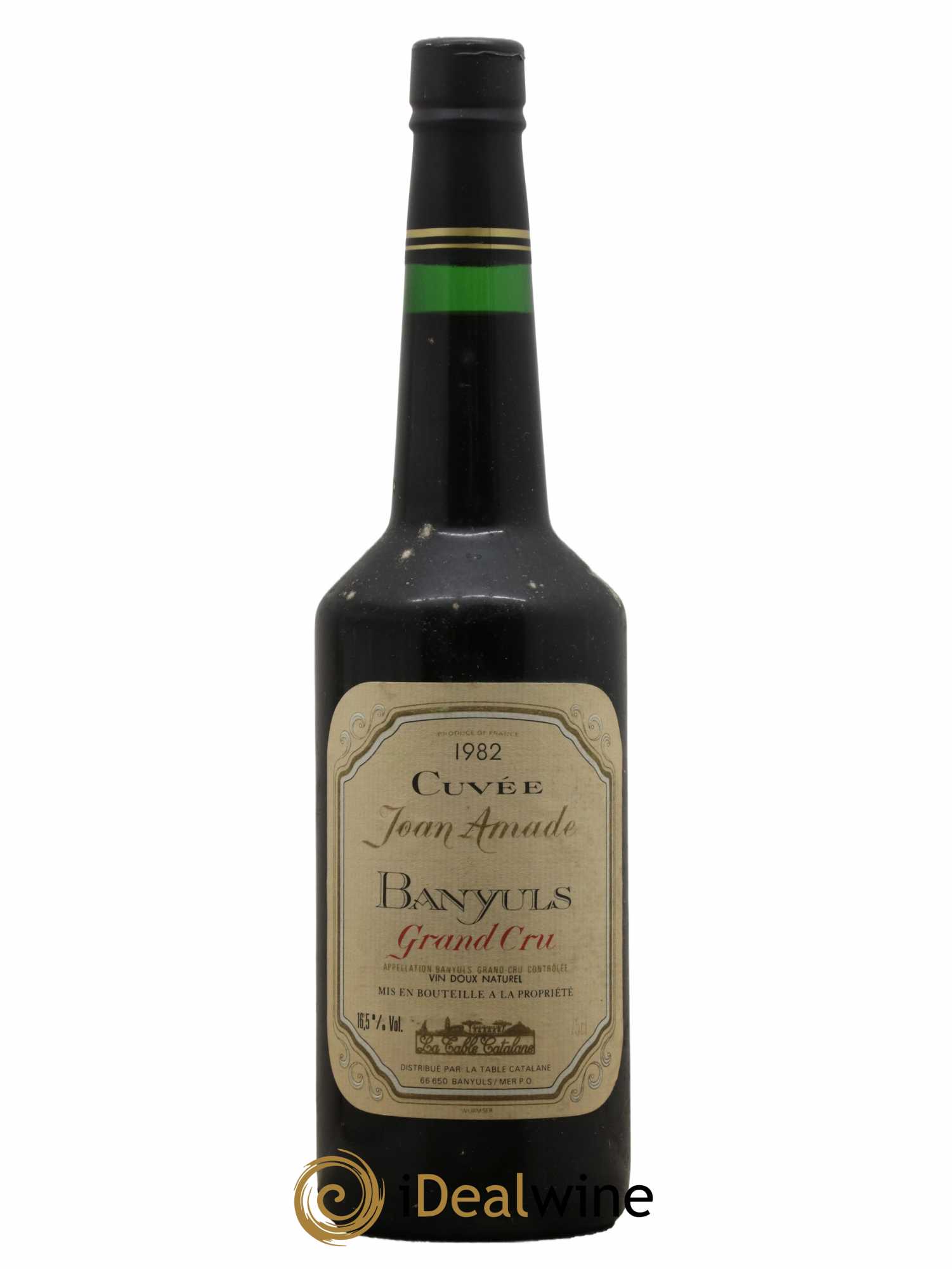 Banyuls Grand Cru Domaine Joan Amade 1982 - Lot de 1 bouteille - 0
