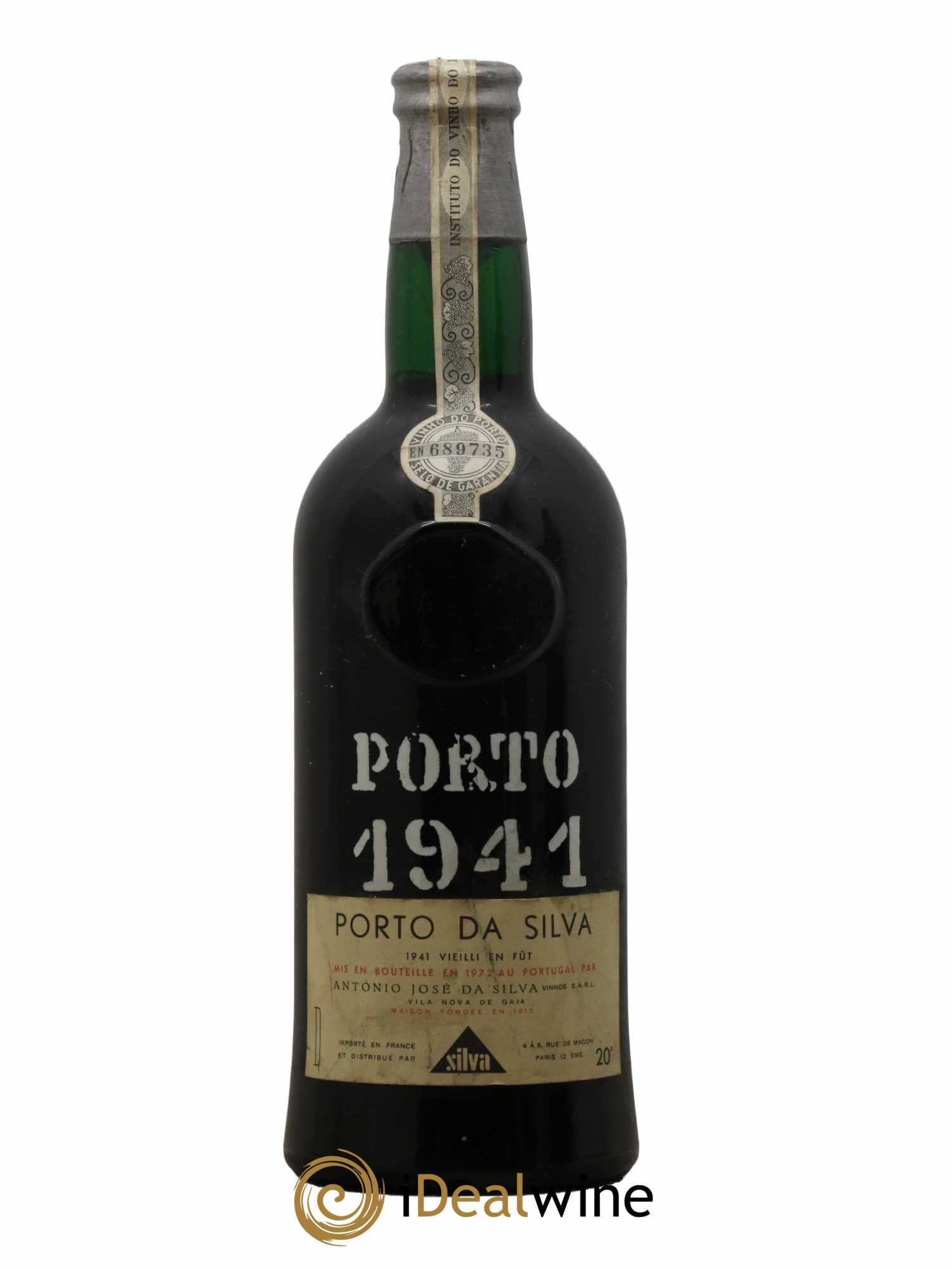 Porto Da Silva 1941 - Lot de 1 bouteille - 0