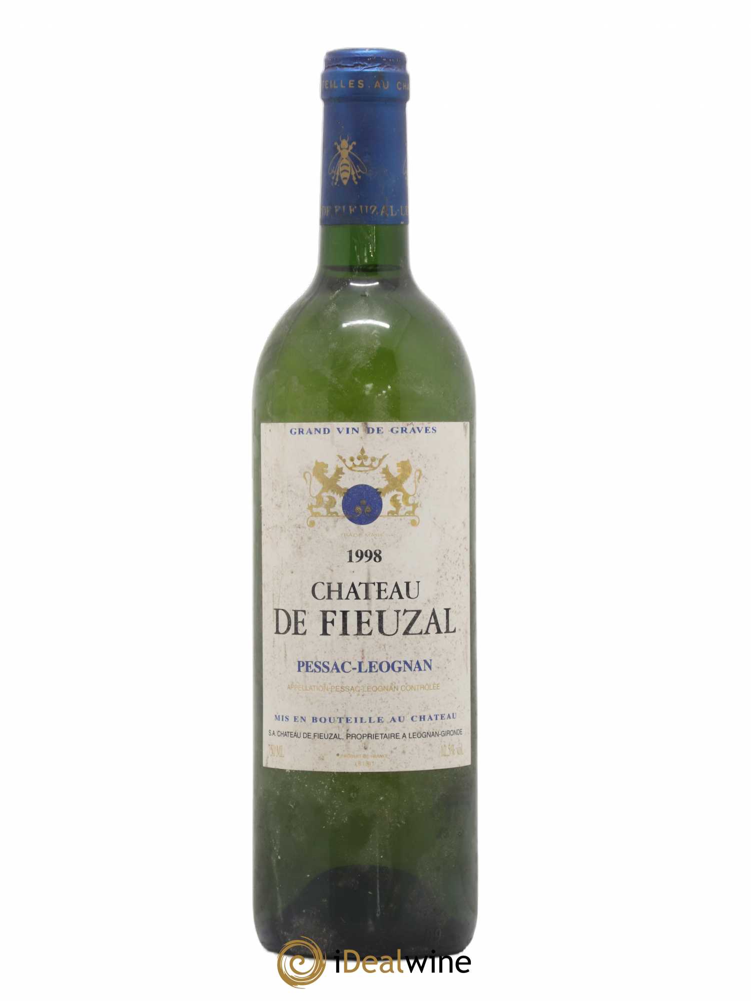 Château de Fieuzal 1998 - Lot de 1 bouteille - 0