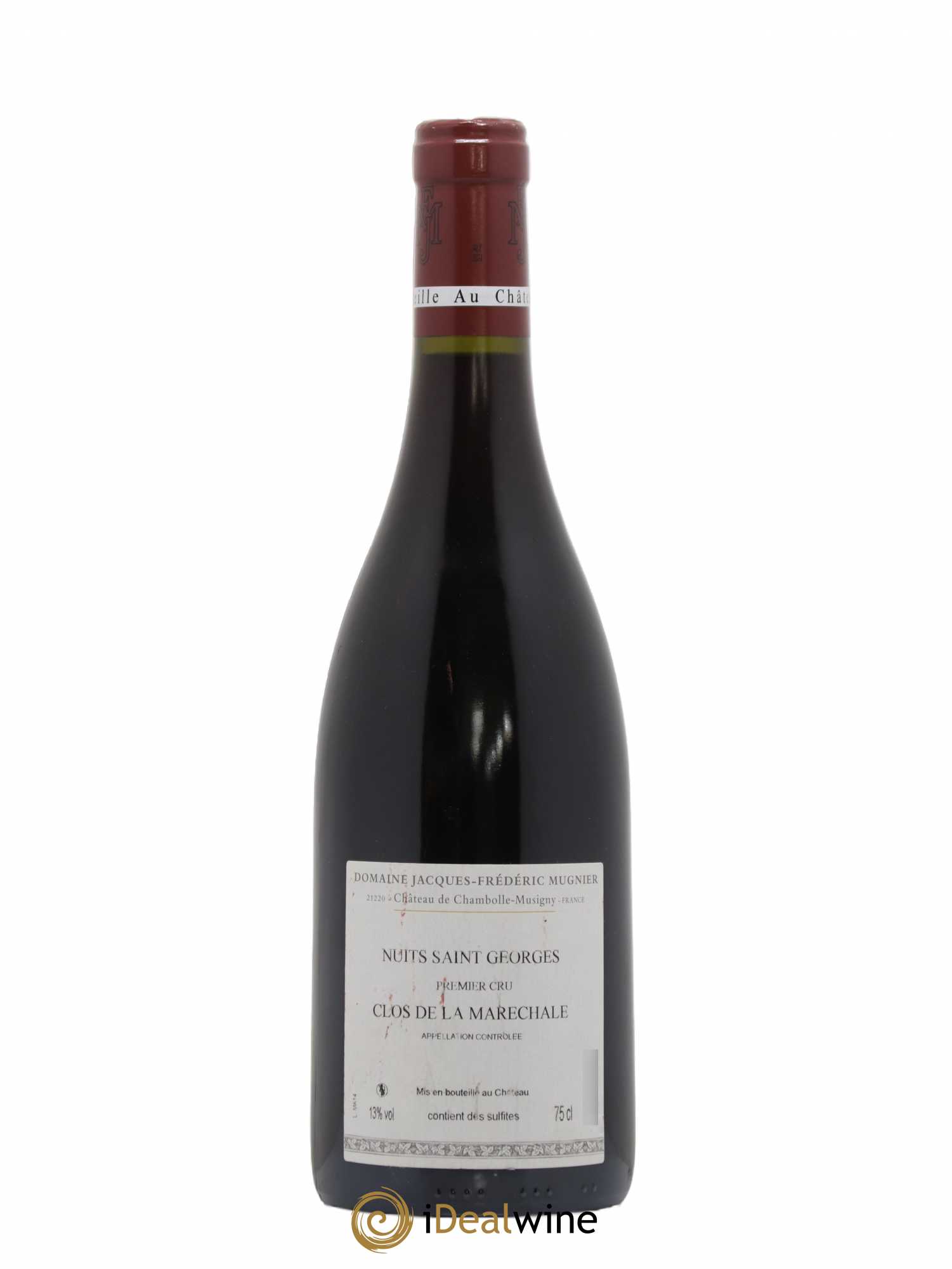 Nuits-Saint-Georges 1er Cru Clos de La Maréchale Jacques-Frédéric Mugnier 2014 - Lot de 1 bouteille - 1