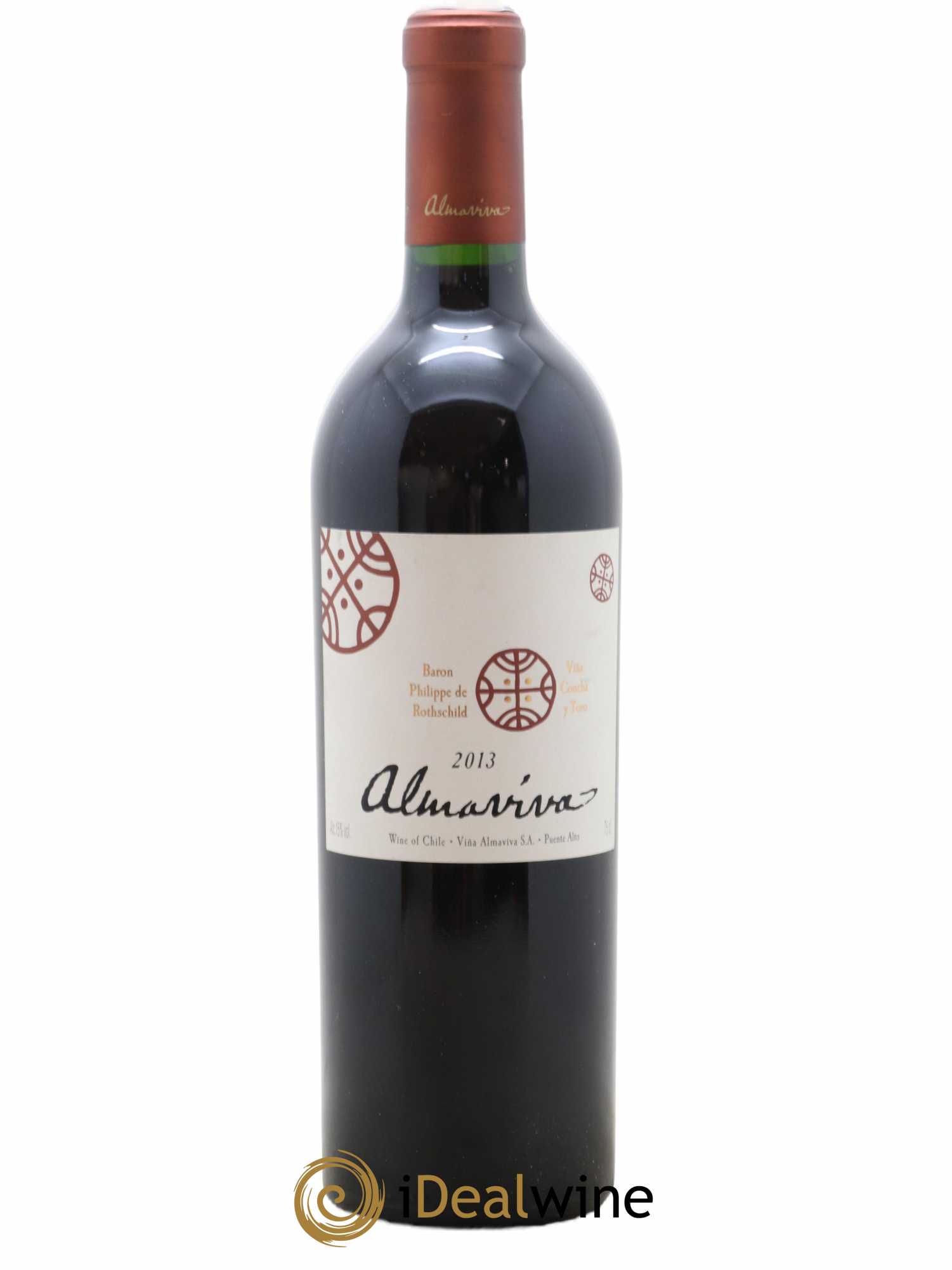 Chili Almaviva Baron P. de Rothschild Concha y Toro 2013 - Lot de 1 bouteille - 0