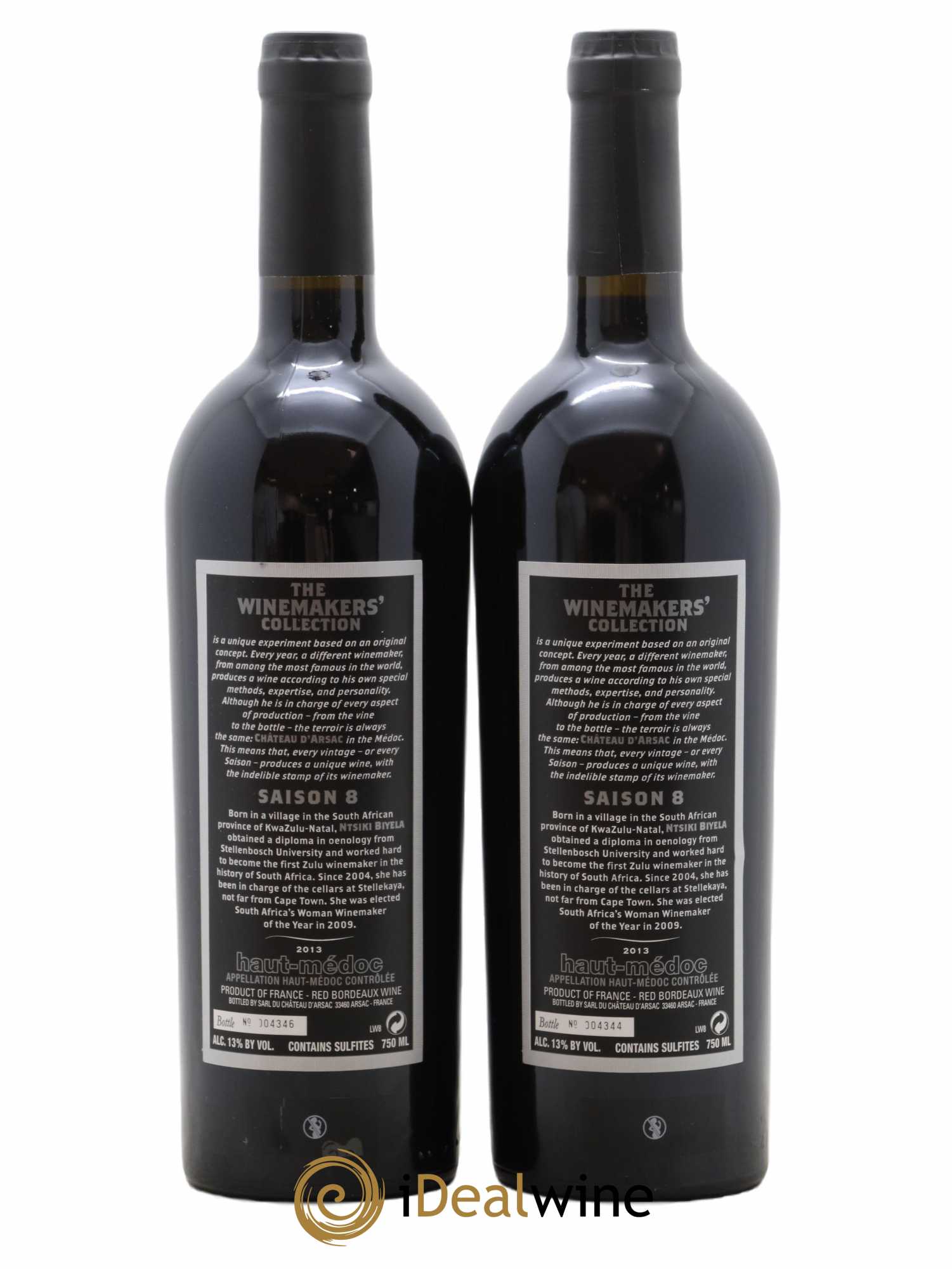 Haut Médoc Cuvée 8 Ntsiki Biyela The Winemakers' Collection 2013 - Lotto di 2 bottiglie - 1