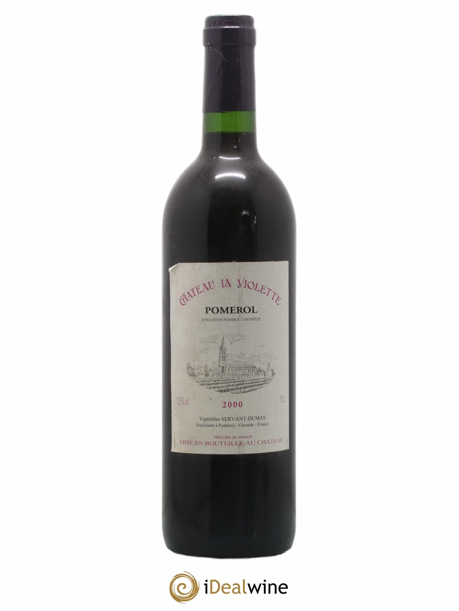 Château la Violette 2000 - Lot de 1 bouteille - 0