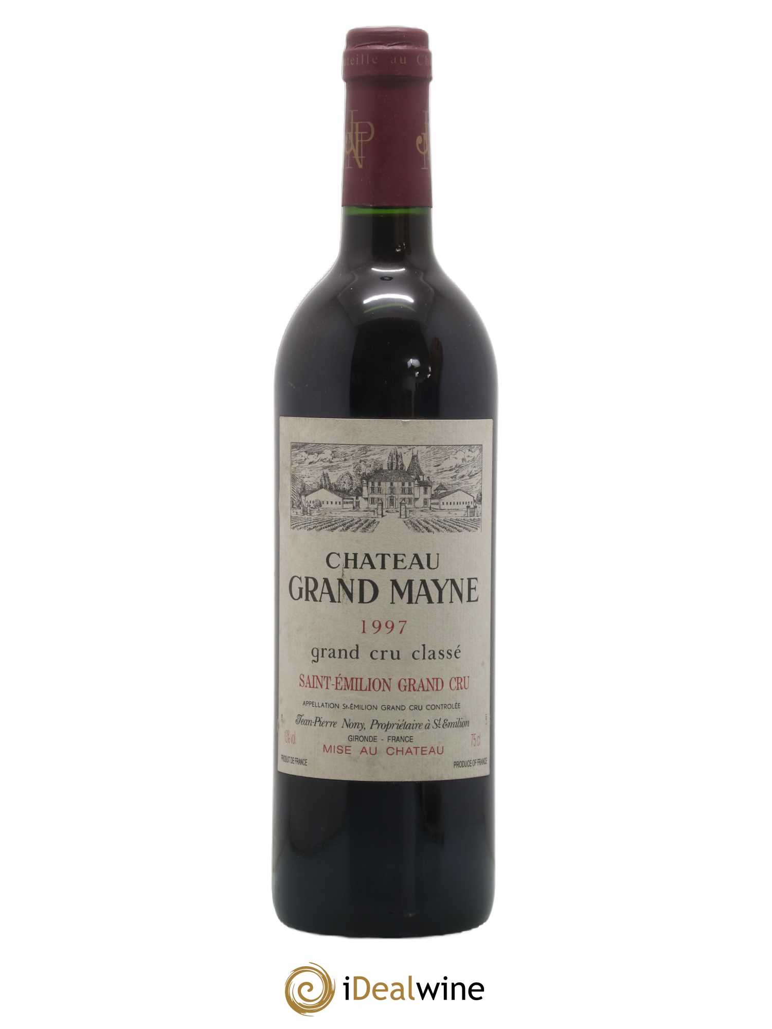 Château Grand Mayne Grand Cru Classé 1997 - Lot de 1 bouteille - 0