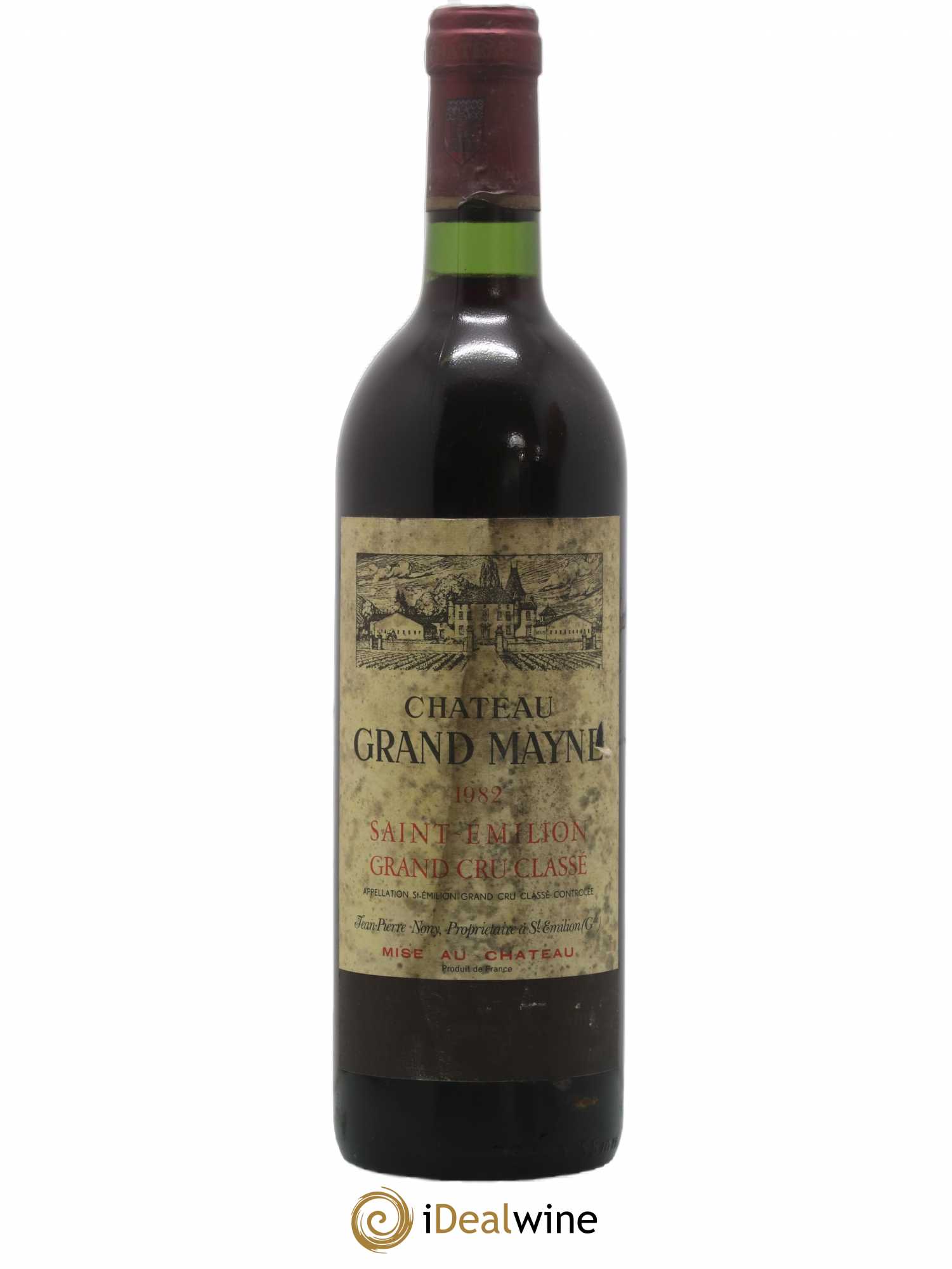 Château Grand Mayne Grand Cru Classé 1982 - Lot de 1 bouteille - 0
