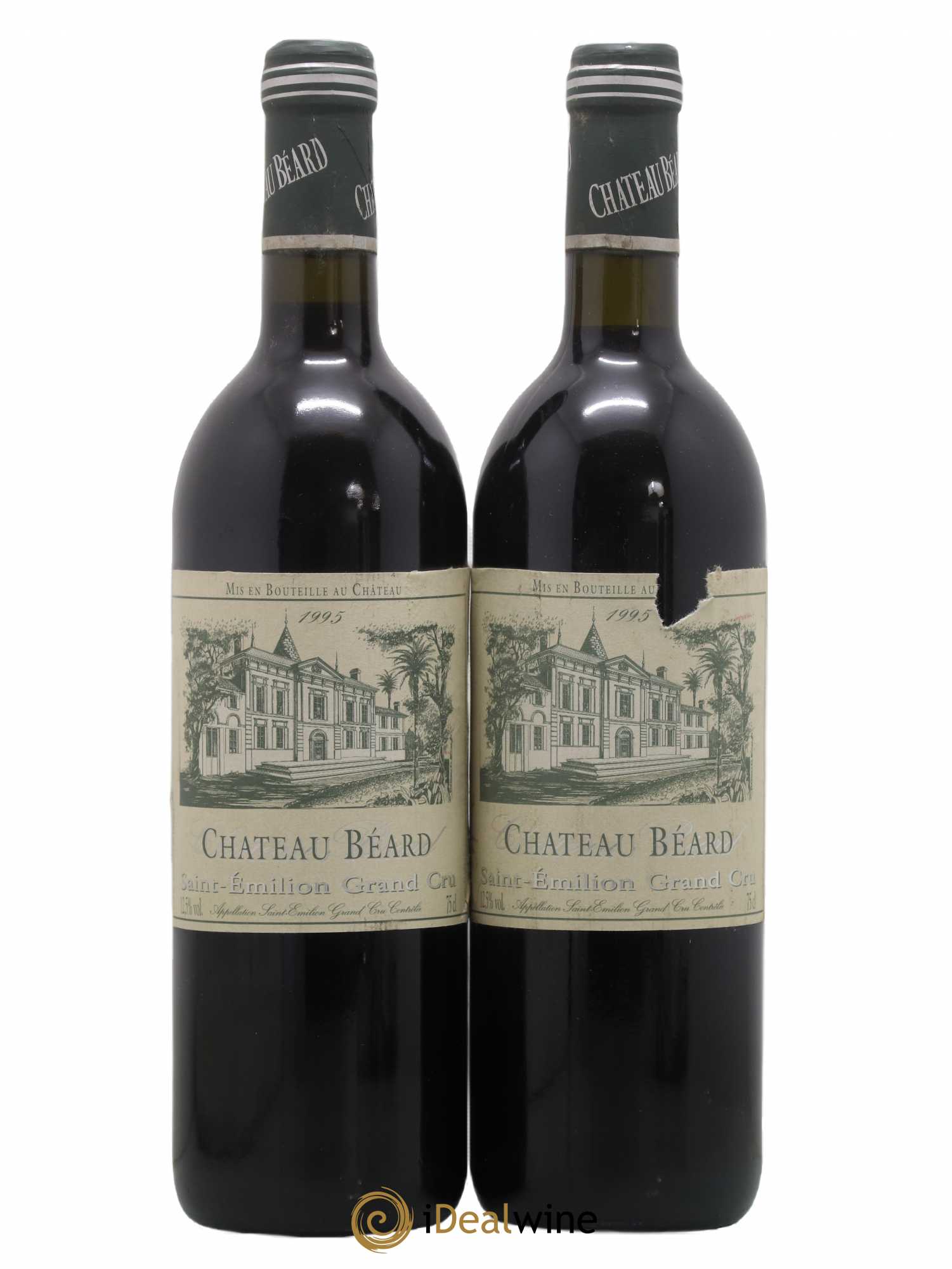 Château Béard 1995 - Lot de 2 bouteilles - 0