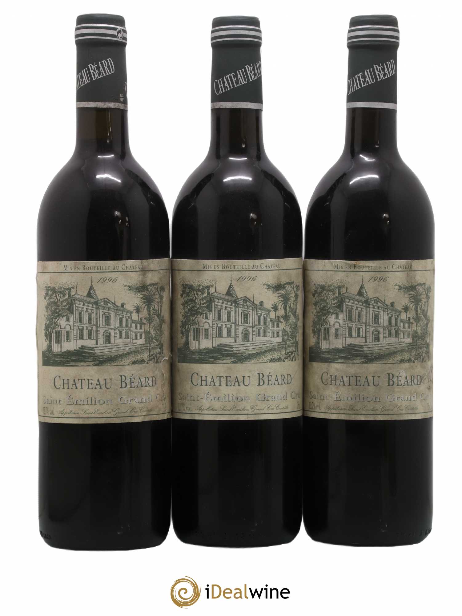 Château Béard 1996 - Lot de 3 bouteilles - 0