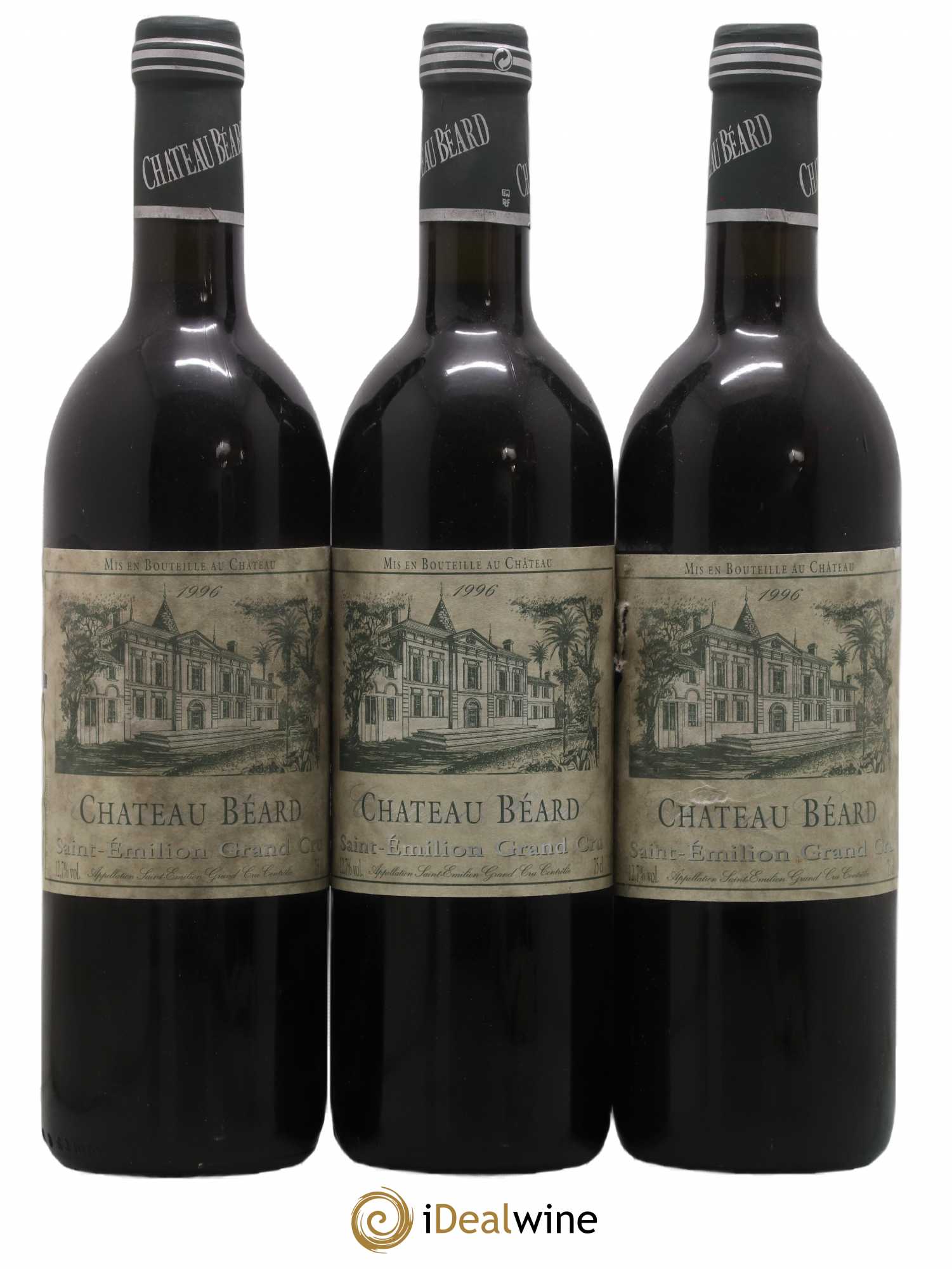 Château Béard 1996 - Lot de 3 bouteilles - 0