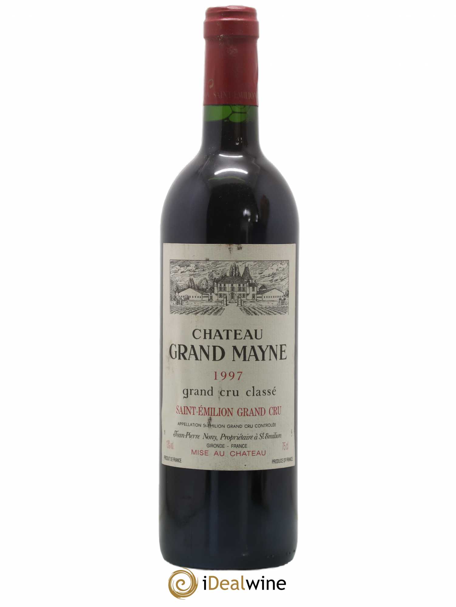 Château Grand Mayne Grand Cru Classé 1997 - Lot de 1 bouteille - 0