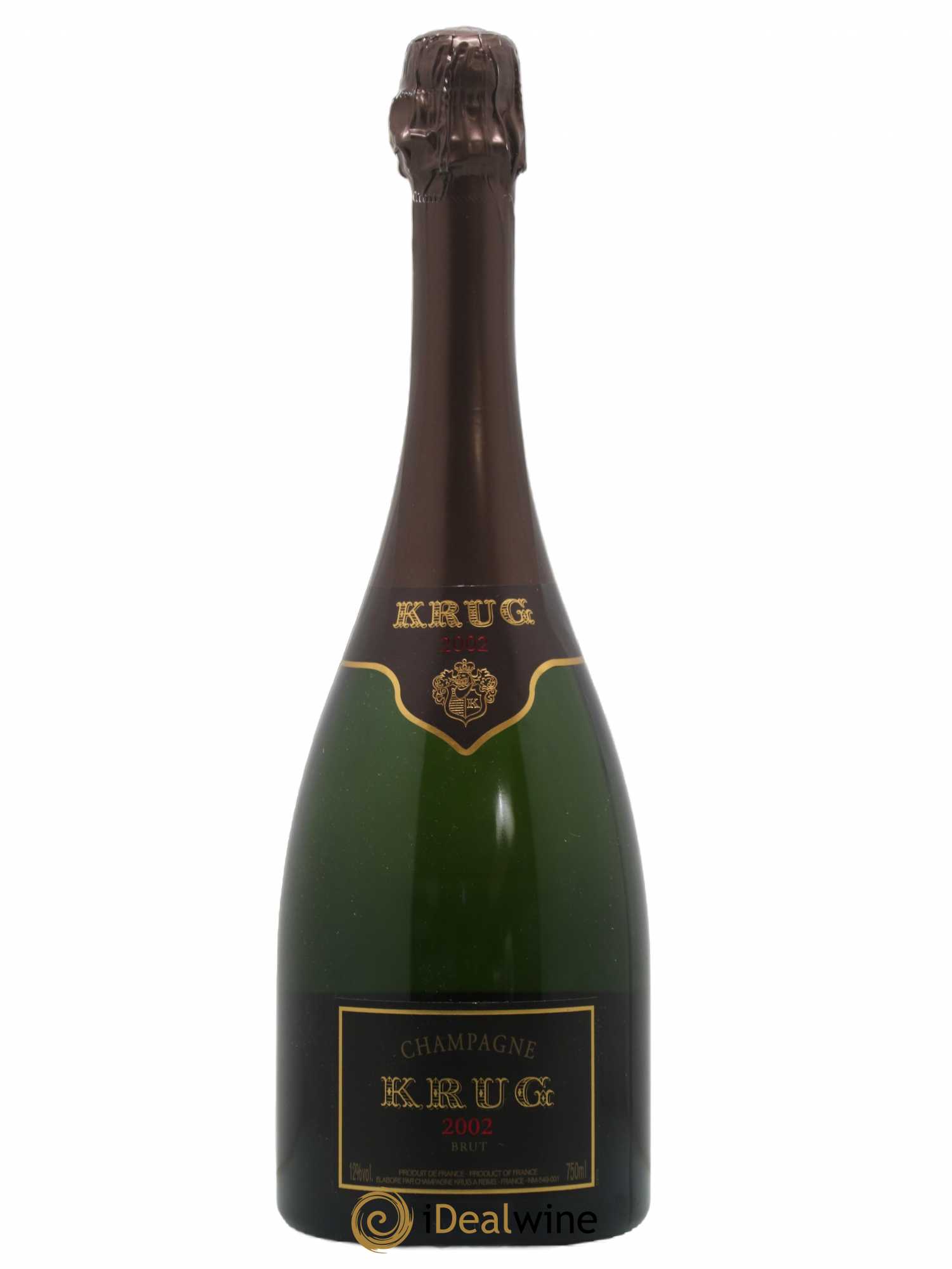 Vintage Krug 2002 - Lot de 1 bouteille - 0