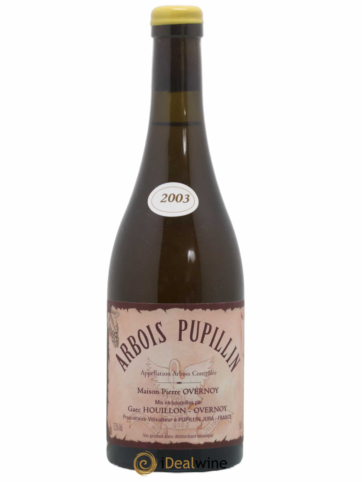 Arbois-Pupillin Vieux Savagnin Ouillé 50cl (VSO) Overnoy-Houillon (Domaine) 2003 - Lot de 1 bouteille - 0