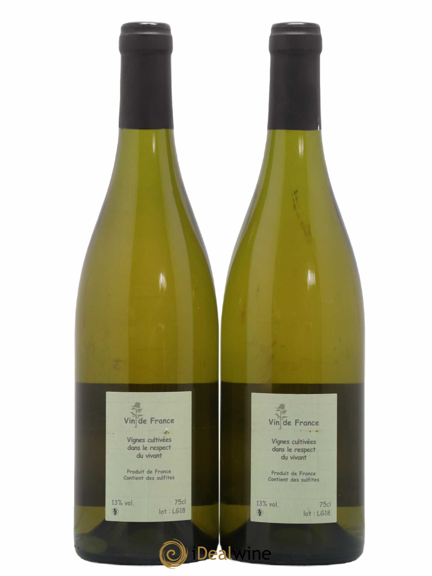 Vin de France Les Guinechiens Benoit Courault 2018 - Lot de 2 bouteilles - 1