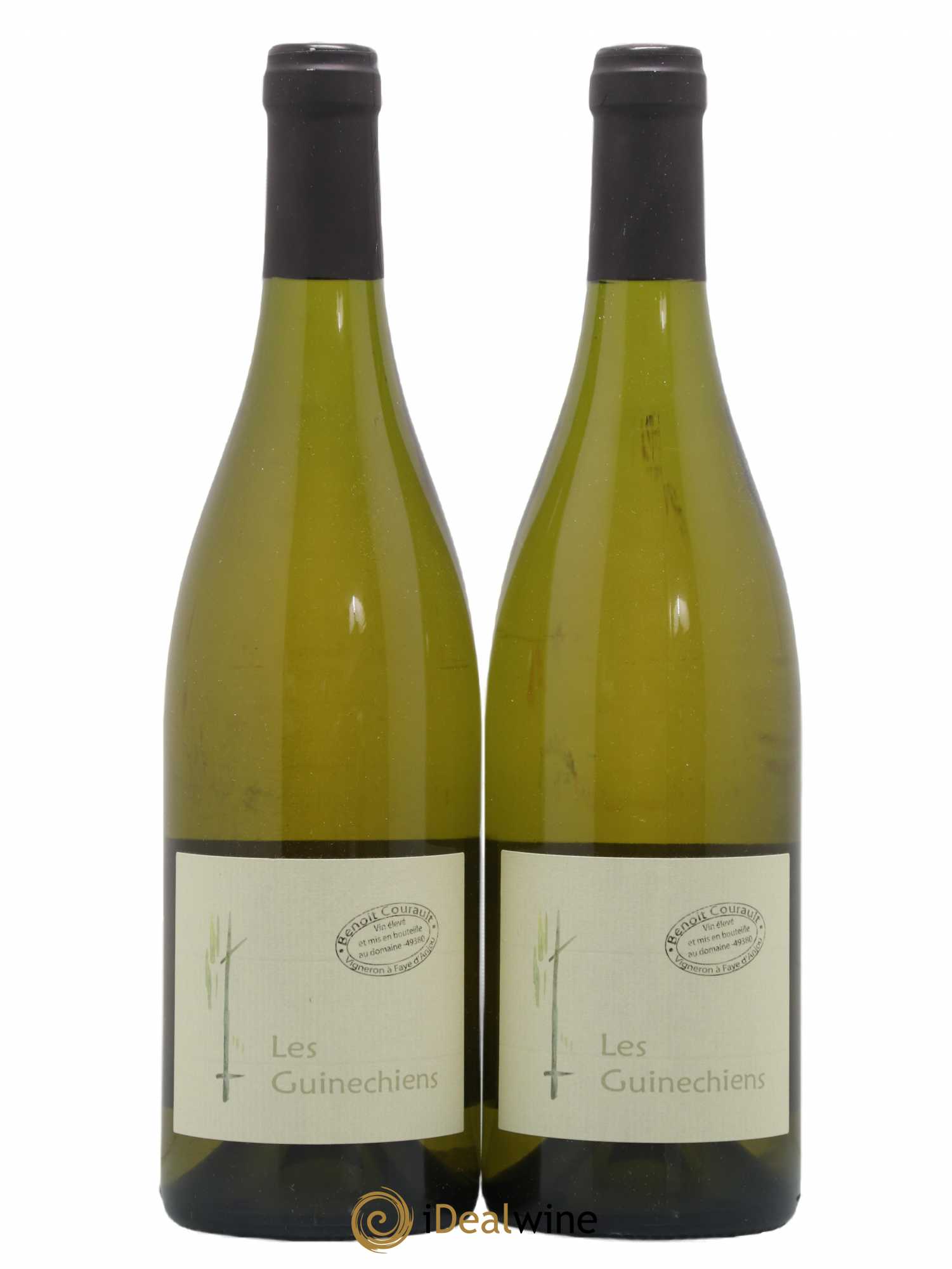 Vin de France Les Guinechiens Benoit Courault 2018 - Lot de 2 bouteilles - 0