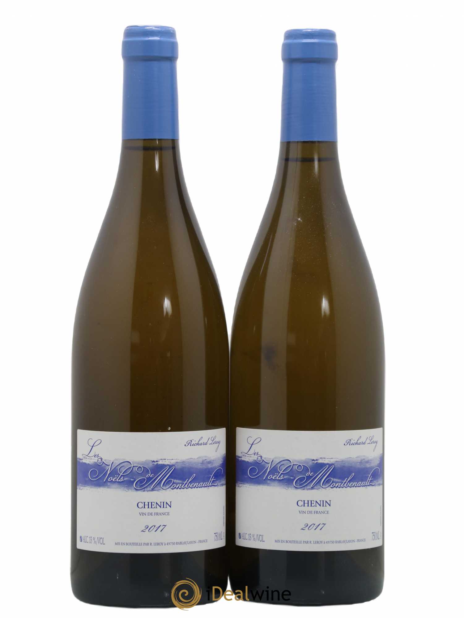 Vin de France Les Noëls de Montbenault Richard Leroy 2017 - Lot de 2 bouteilles - 0