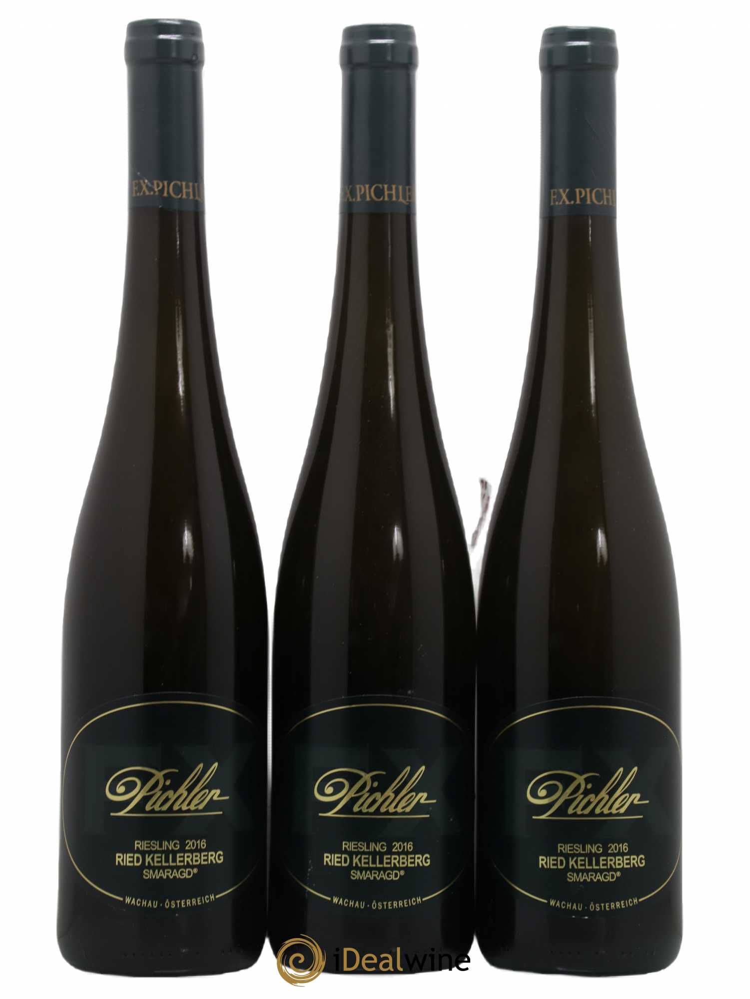 Autriche Ried Kellerberg Riesling Smaragd F.X. Pichler 2016 - Posten von 3 Flaschen - 0