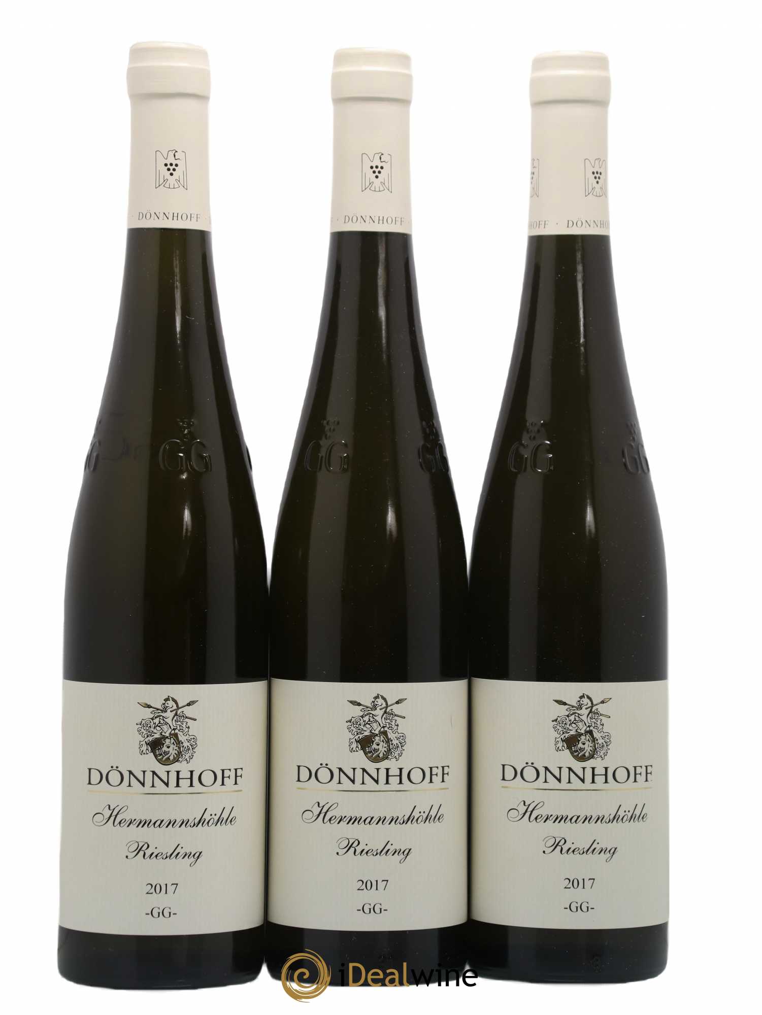 Riesling GG Niederhauser Hermannshohle Trocken Donnhoff Riesling Hermanshohle GG Donnhoff 2017 - Lot de 3 bouteilles - 0