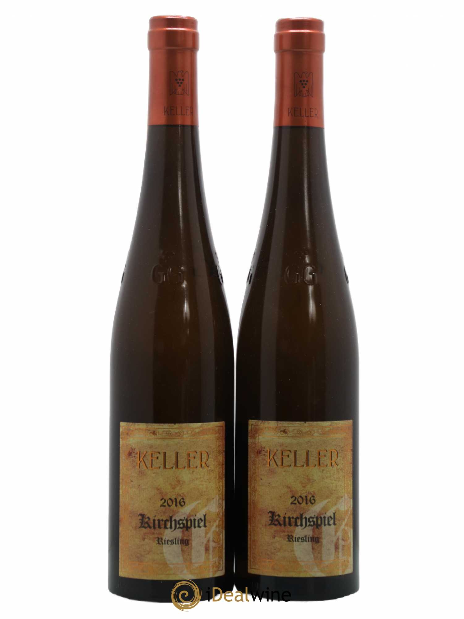 Riesling Trocken Westhofen Kirchspiel Keller 2016 - Lot de 2 bouteilles - 0