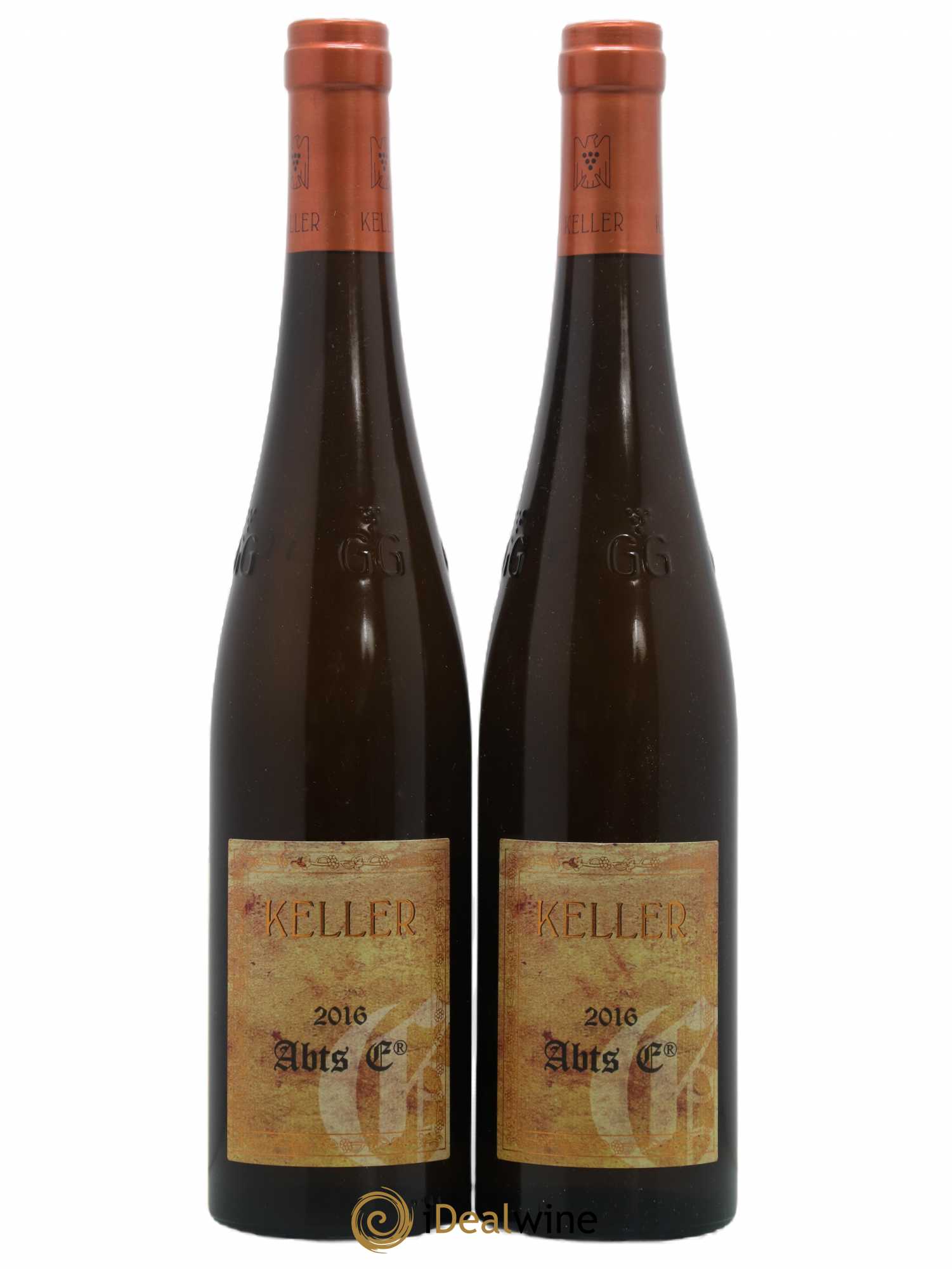 Riesling Trocken GG Abts Erde Westhofen Brunnenhäuschen Keller 2016 - Lot de 2 bouteilles - 0