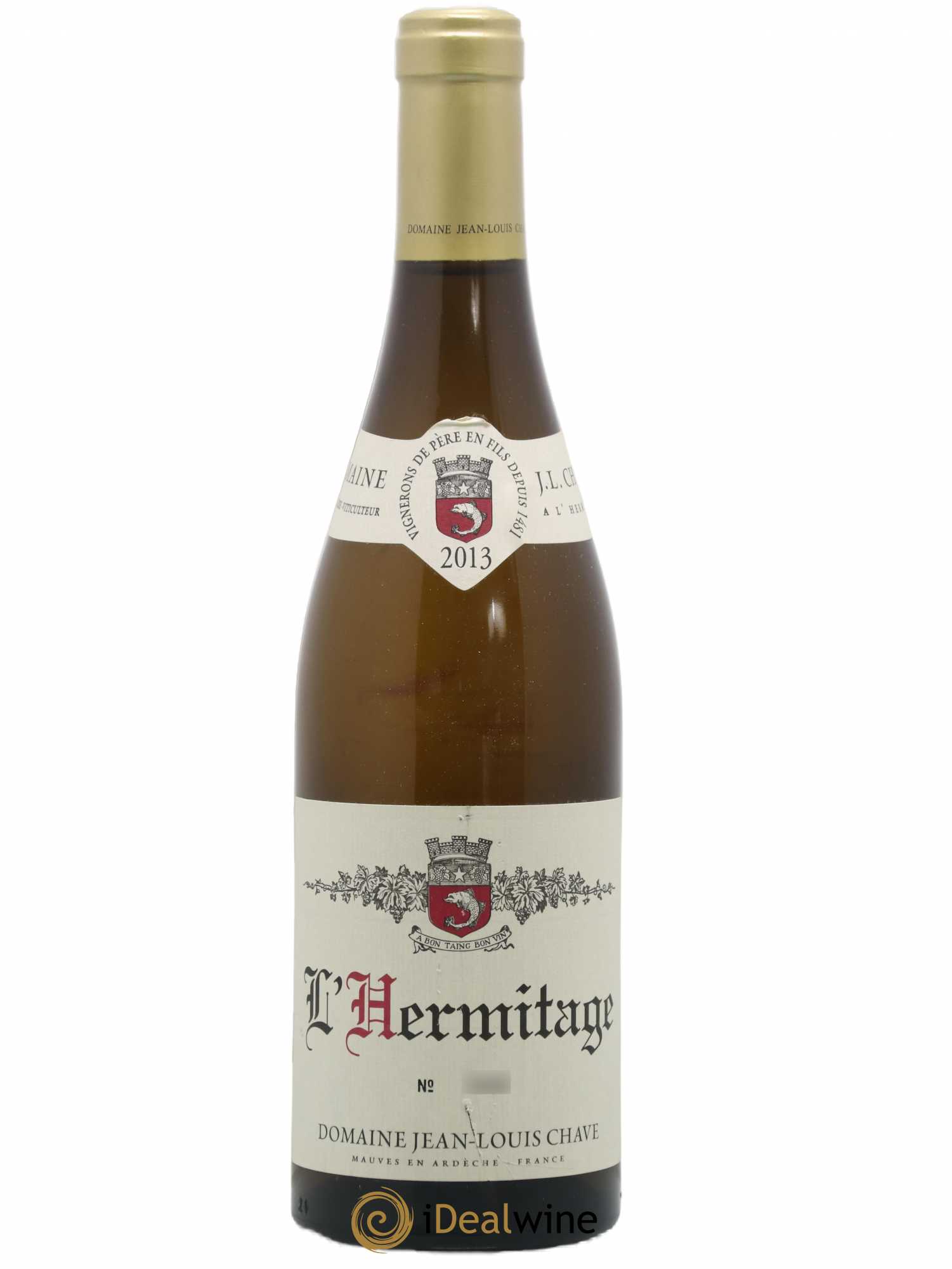 Hermitage Jean-Louis Chave 2013 - Lot de 1 bouteille - 0
