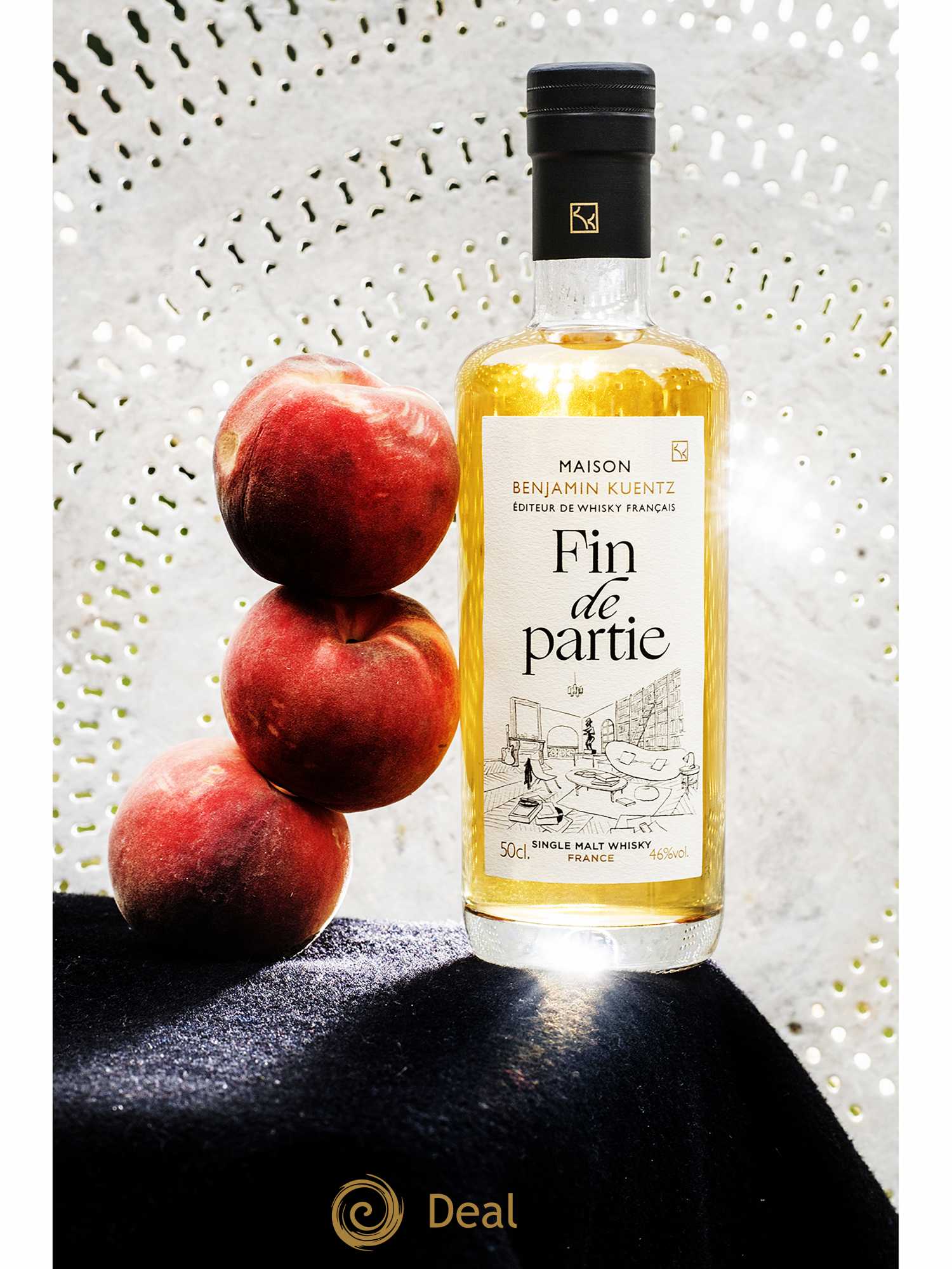 Whisky Maison Benjamin Kuentz Fin de Partie (50cl) - Lot of 1 bottle - 3
