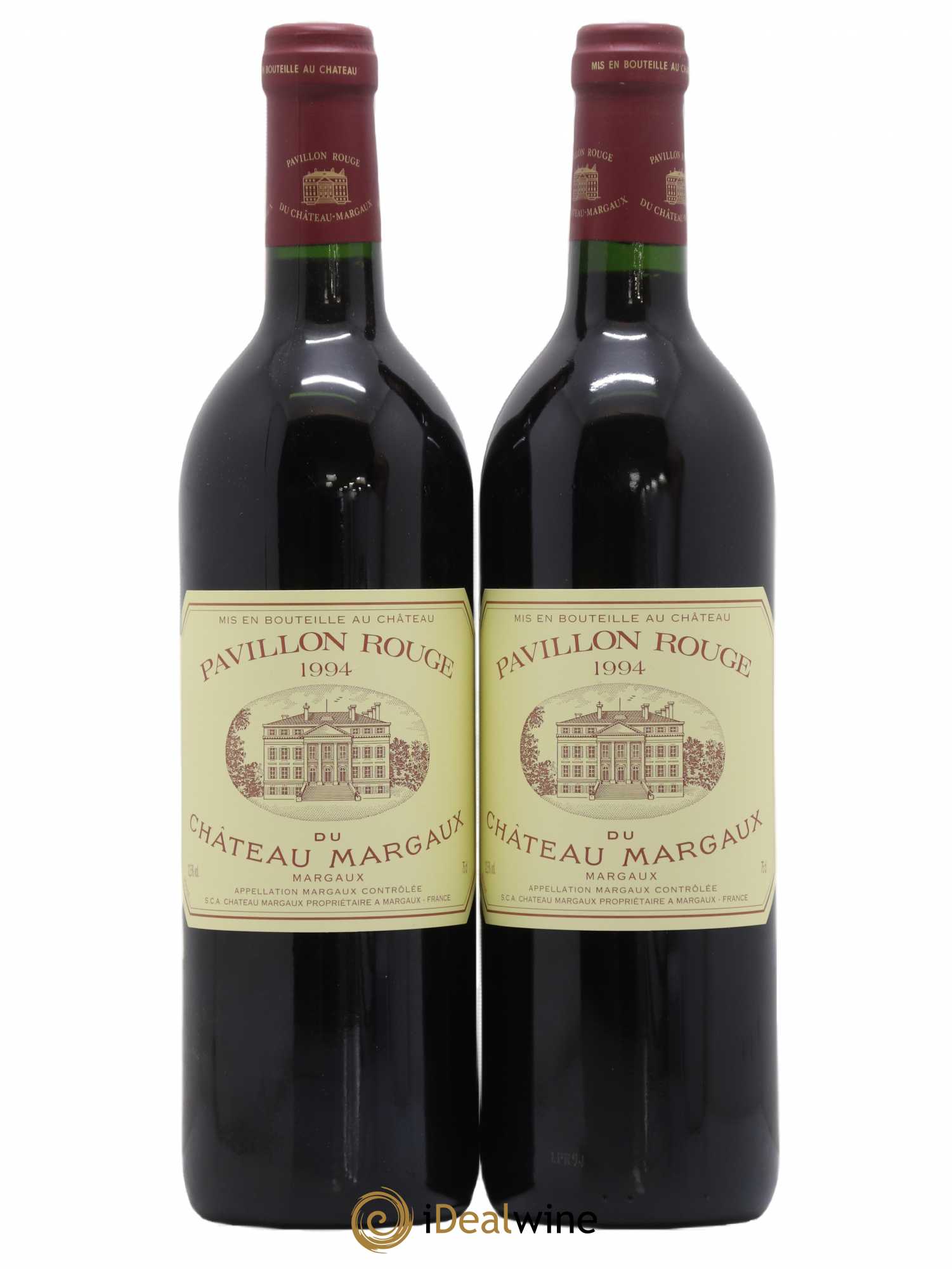 Pavillon Rouge du Château Margaux Second Vin 1994 - Lot de 2 bouteilles - 0