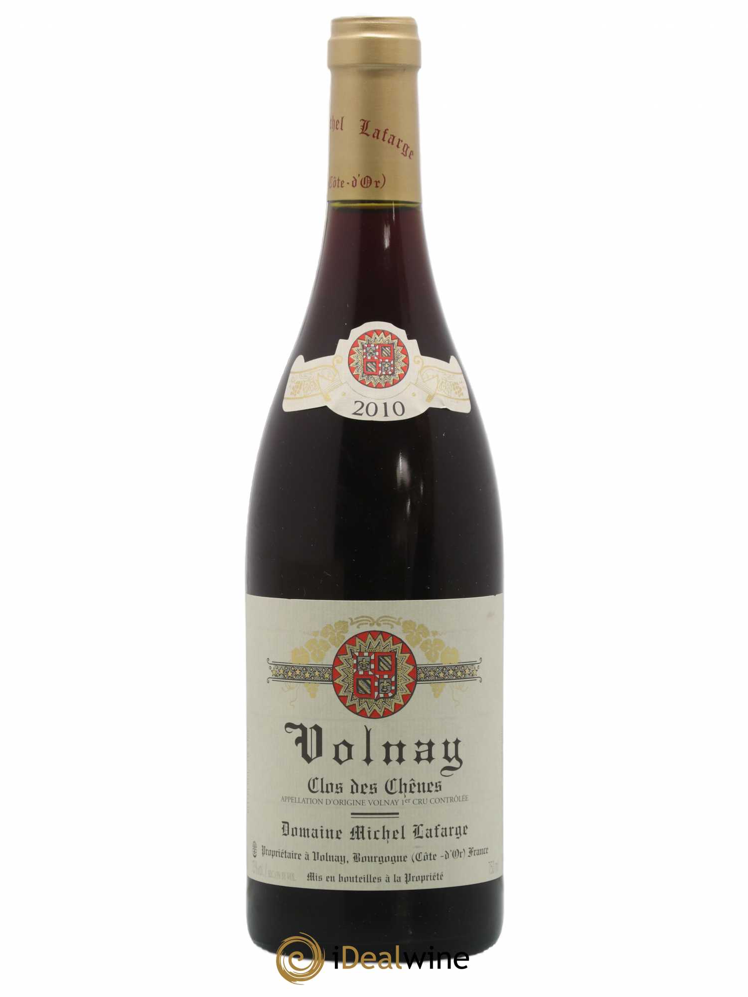 Volnay 1er Cru Clos des Chênes Lafarge (Domaine) 2010 - Lot de 1 bouteille - 0