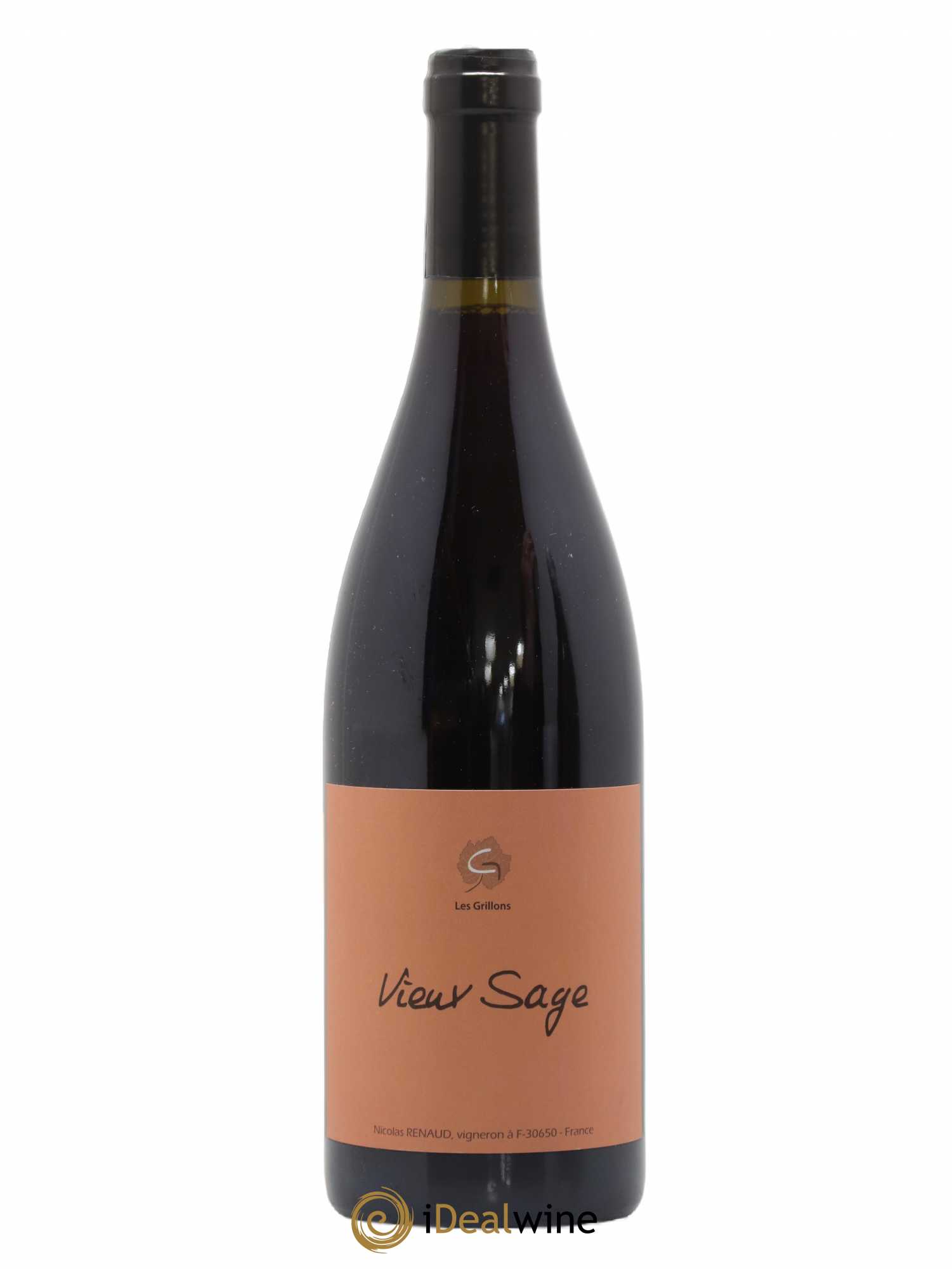 Vin de France Vieux Sage Clos des Grillons (sans prix de réserve) 2020 - Lot de 1 bouteille - 0