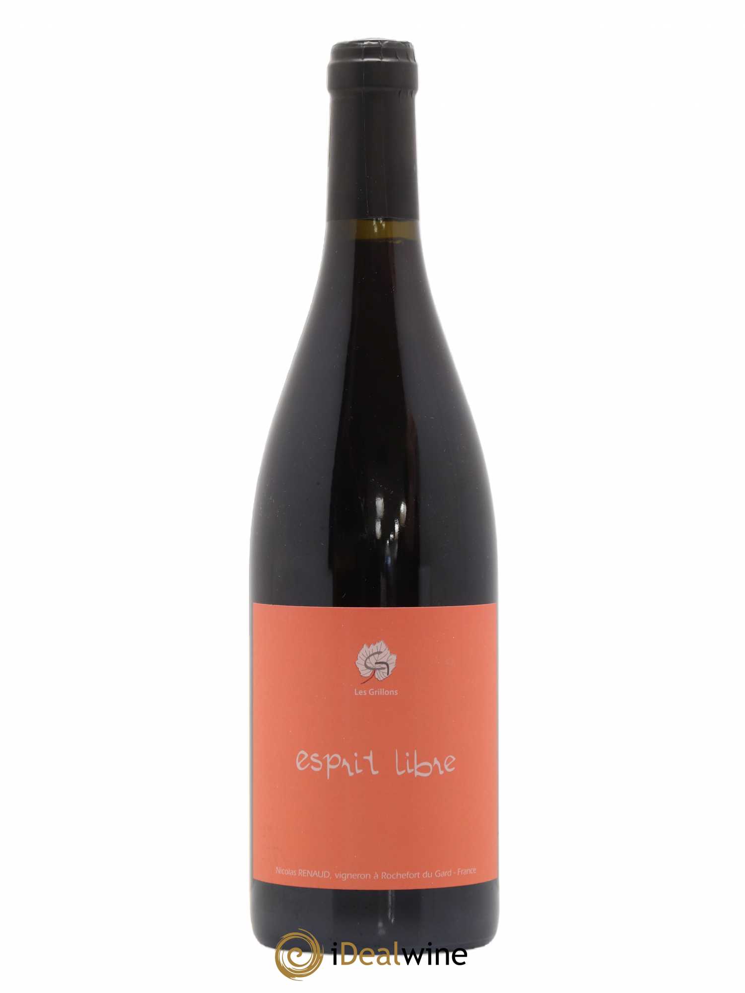 Vin de France Esprit Libre Clos des Grillons (sans prix de réserve) 2020 - Lot de 1 bouteille - 0