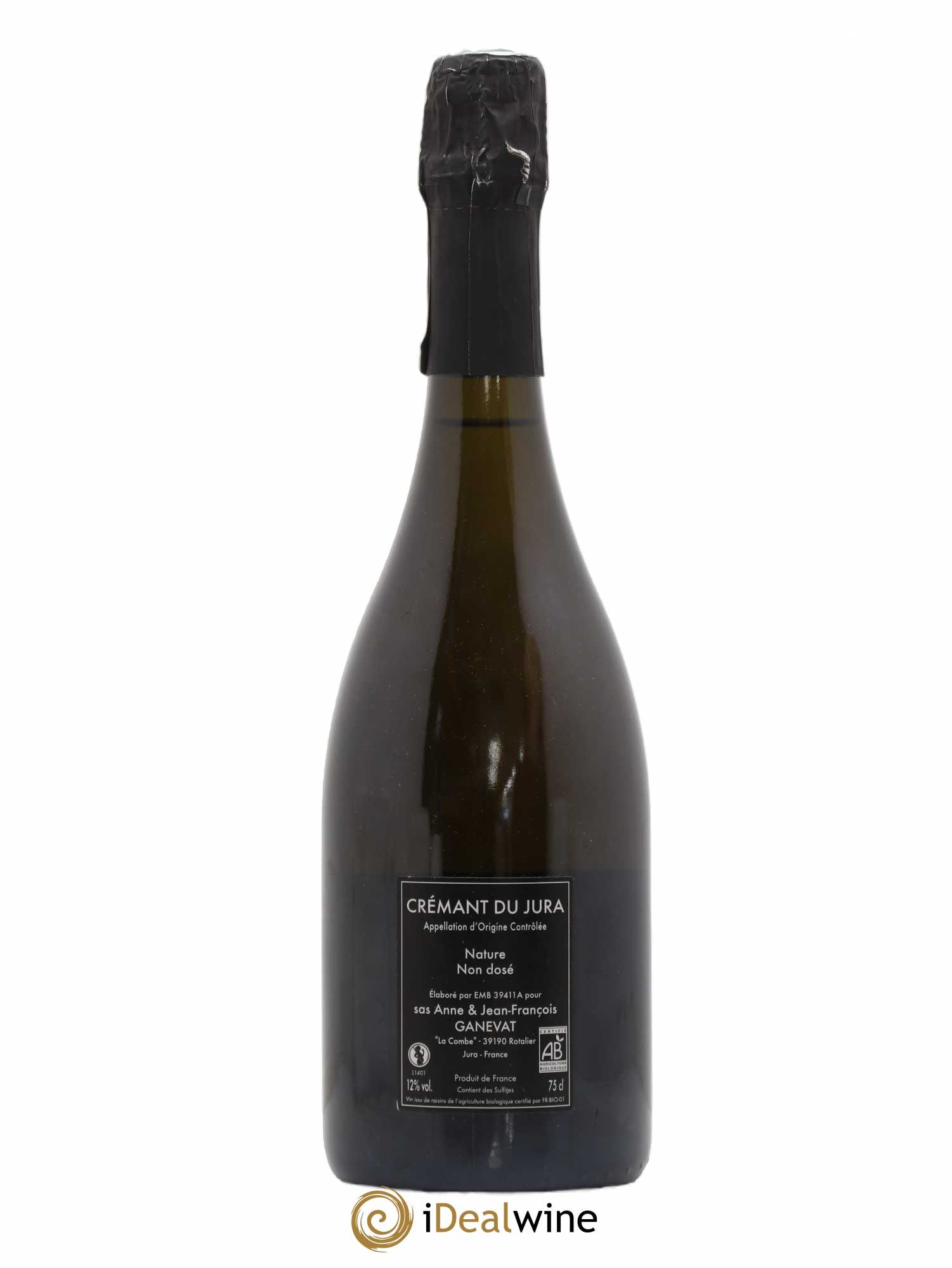 Crémant du Jura Jean-François Ganevat (Domaine) 2014 - Lot de 1 bouteille - 1