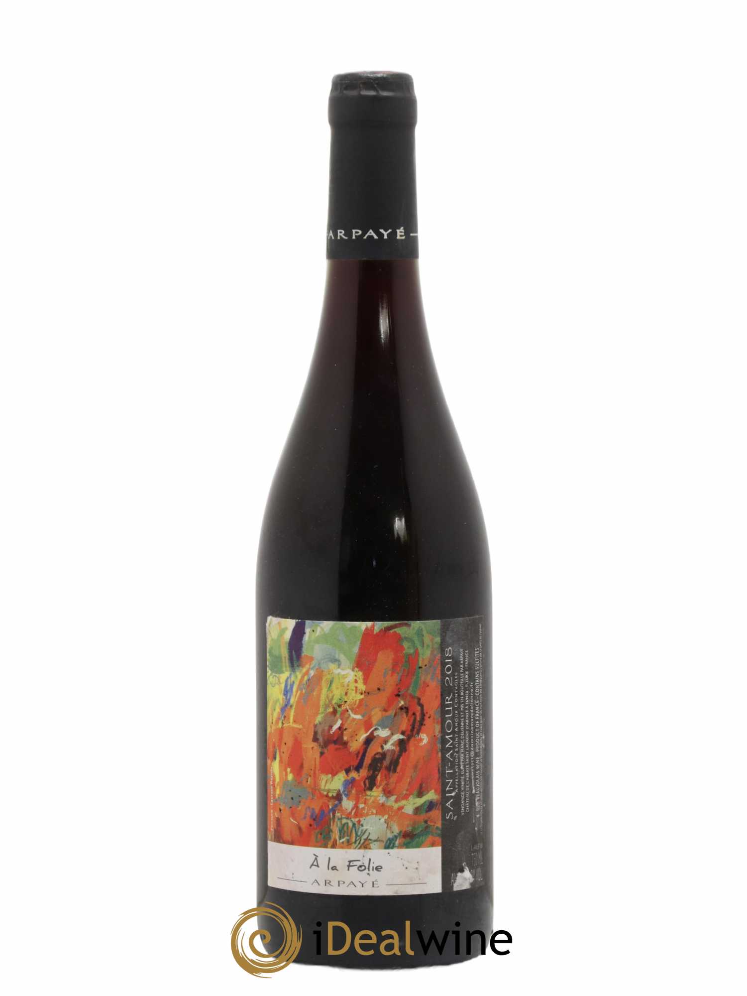 Saint-Amour A la folie Marc Delienne 2018 - Lot de 1 bouteille - 0