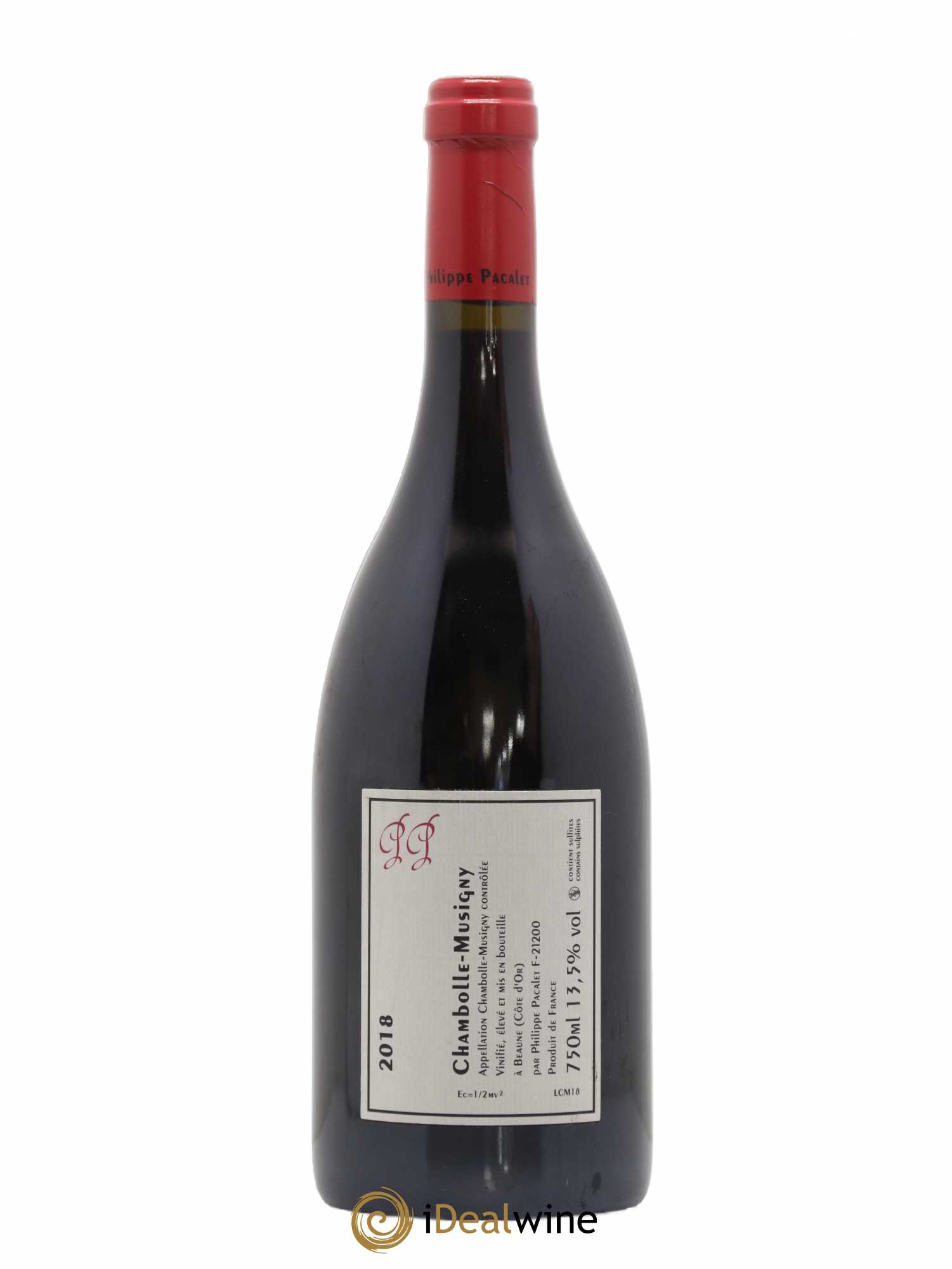Chambolle-Musigny Philippe Pacalet 2018 - Posten von 1 Flasche - 1