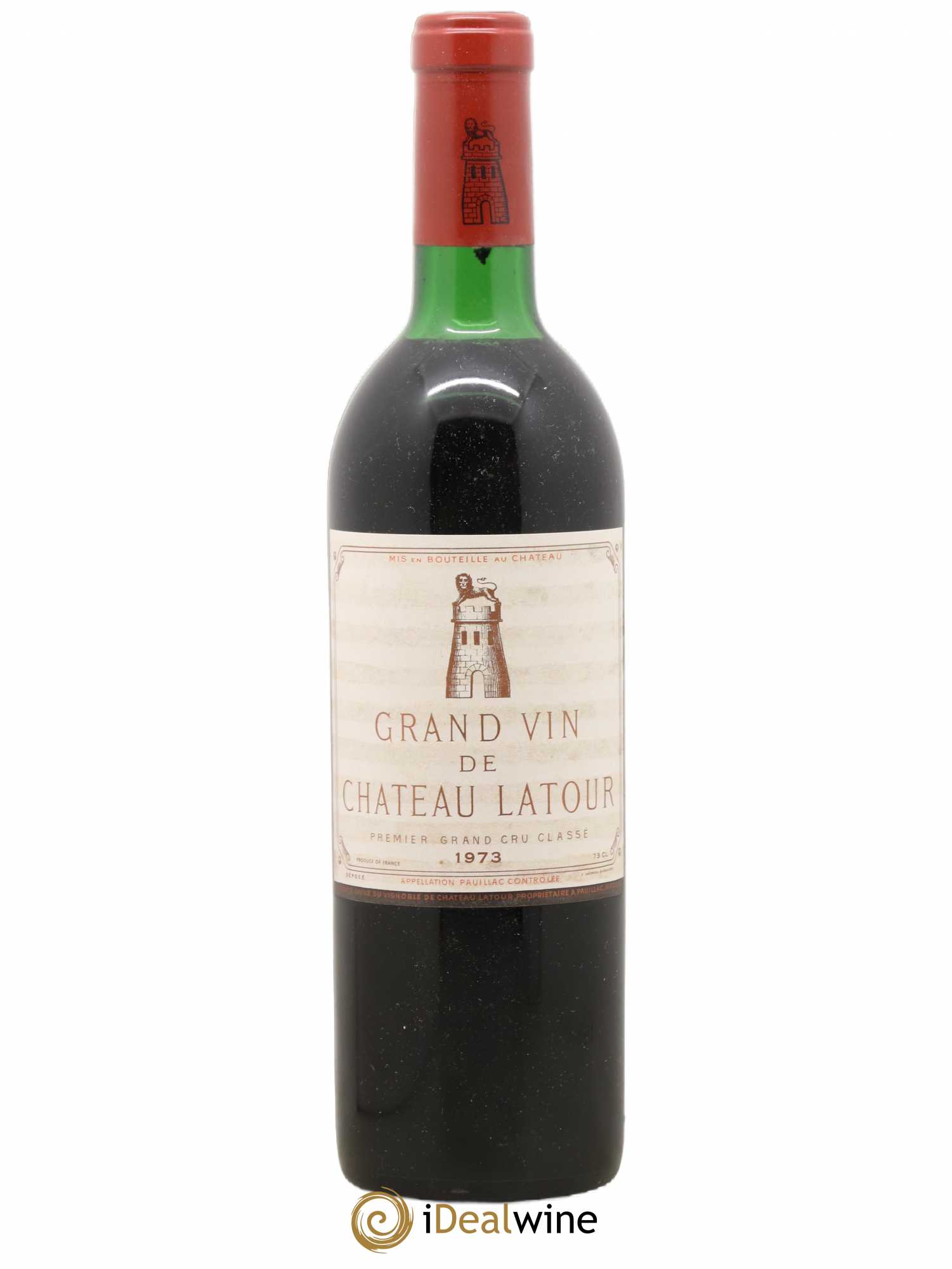 Château Latour 1er Grand Cru Classé 1973 - Lot de 1 bouteille - 0