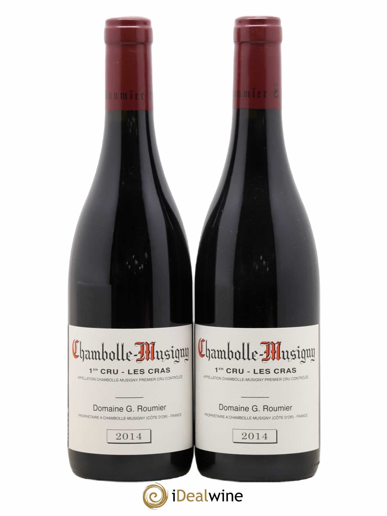 Chambolle-Musigny 1er Cru Les Cras Georges Roumier (Domaine) 2014 - Lot de 2 bouteilles - 0