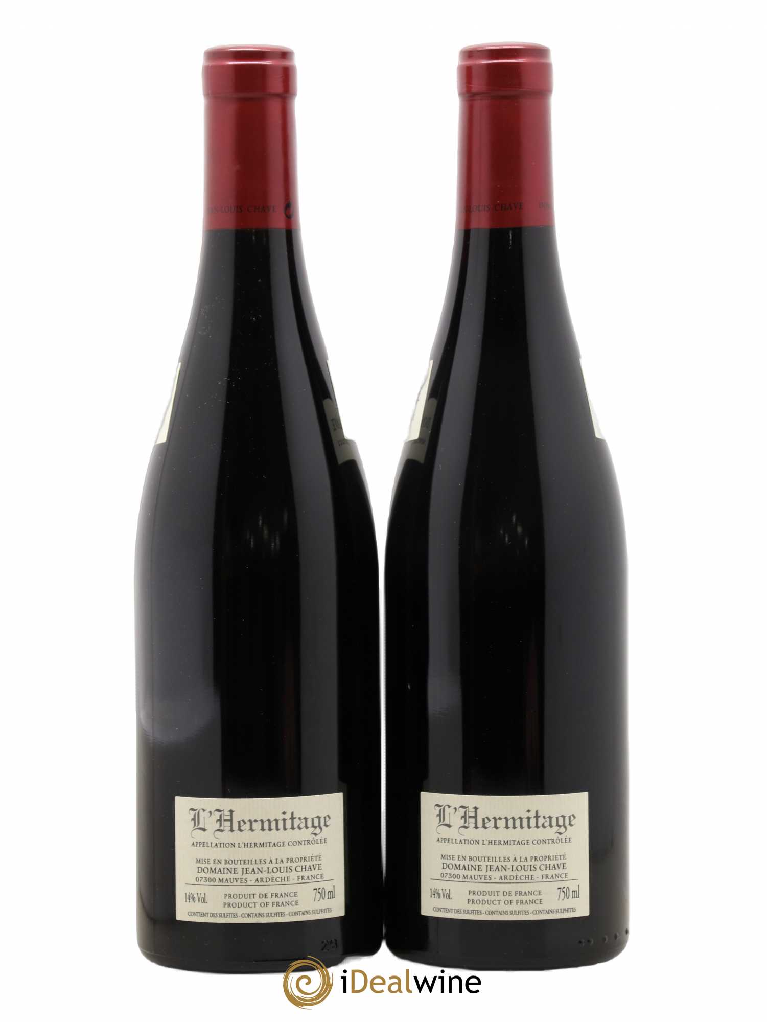 Hermitage Jean-Louis Chave 2012 - Lot de 2 bouteilles - 1