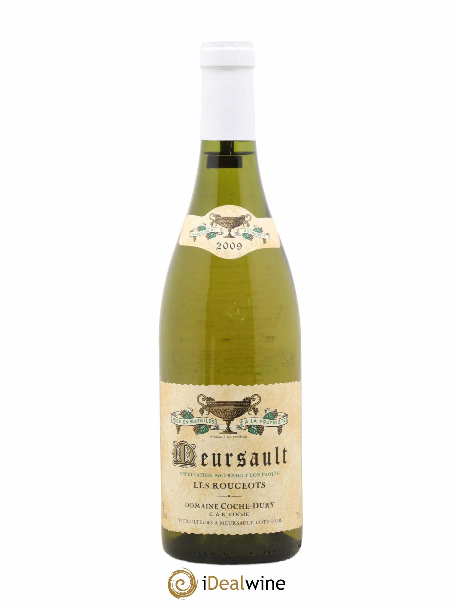 Meursault Les Rougeots Coche Dury (Domaine) 2009 - Lot de 1 bouteille - 0