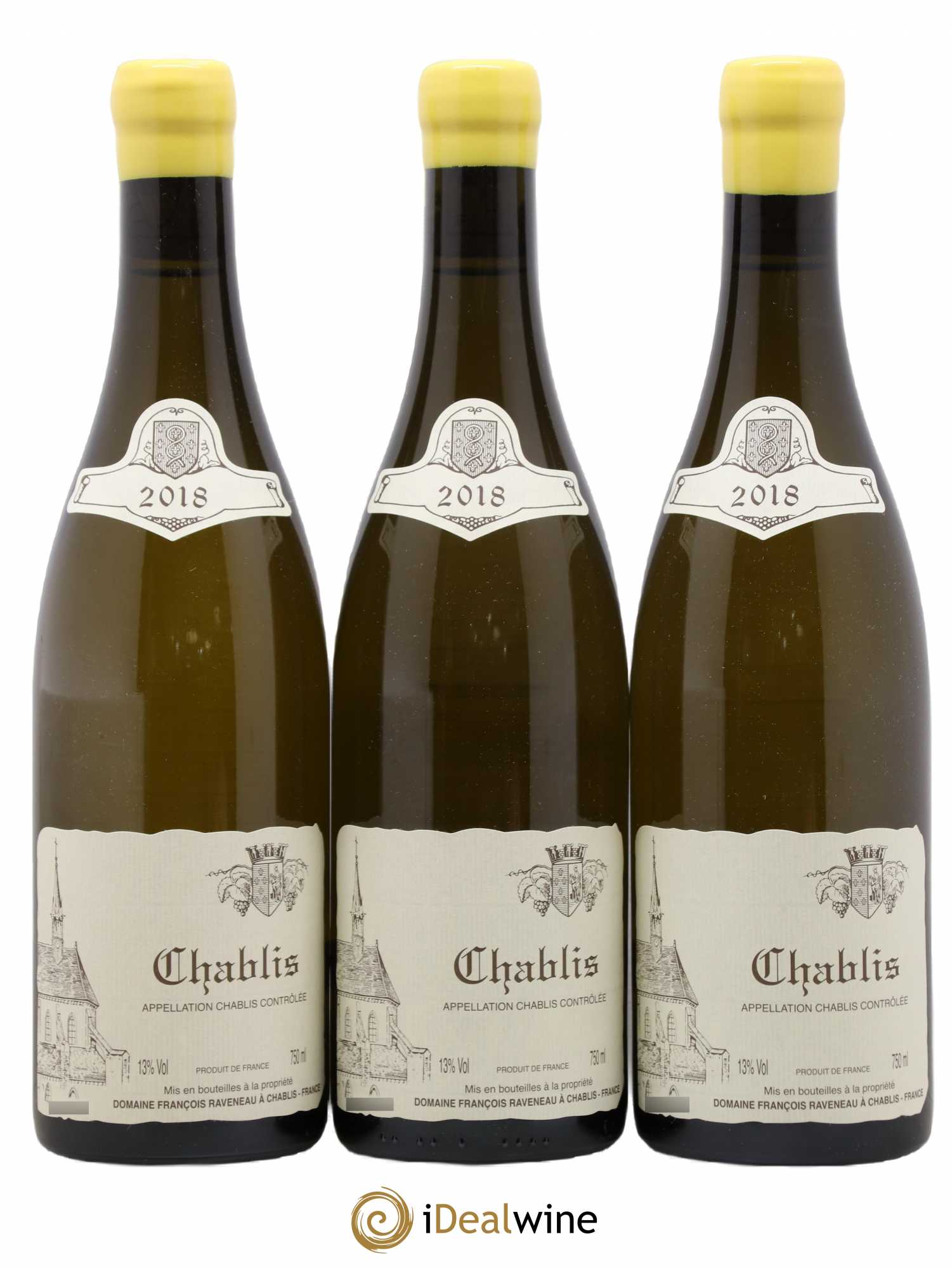 Chablis Raveneau (Domaine) 2018 - Lot de 3 bouteilles - 0