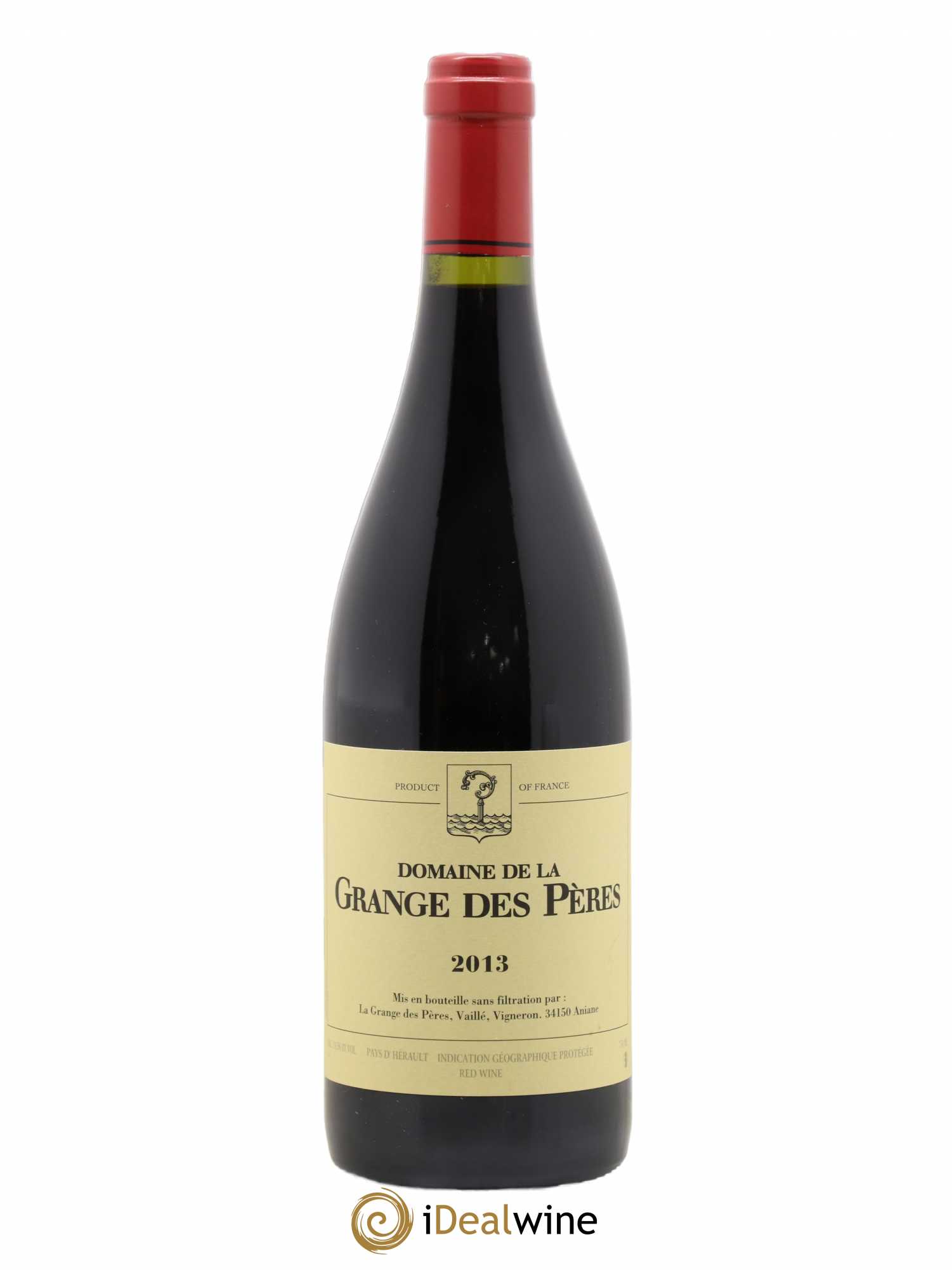 Pays d'Hérault Grange des Pères Laurent Vaillé 2013 - Lot de 1 bouteille - 0