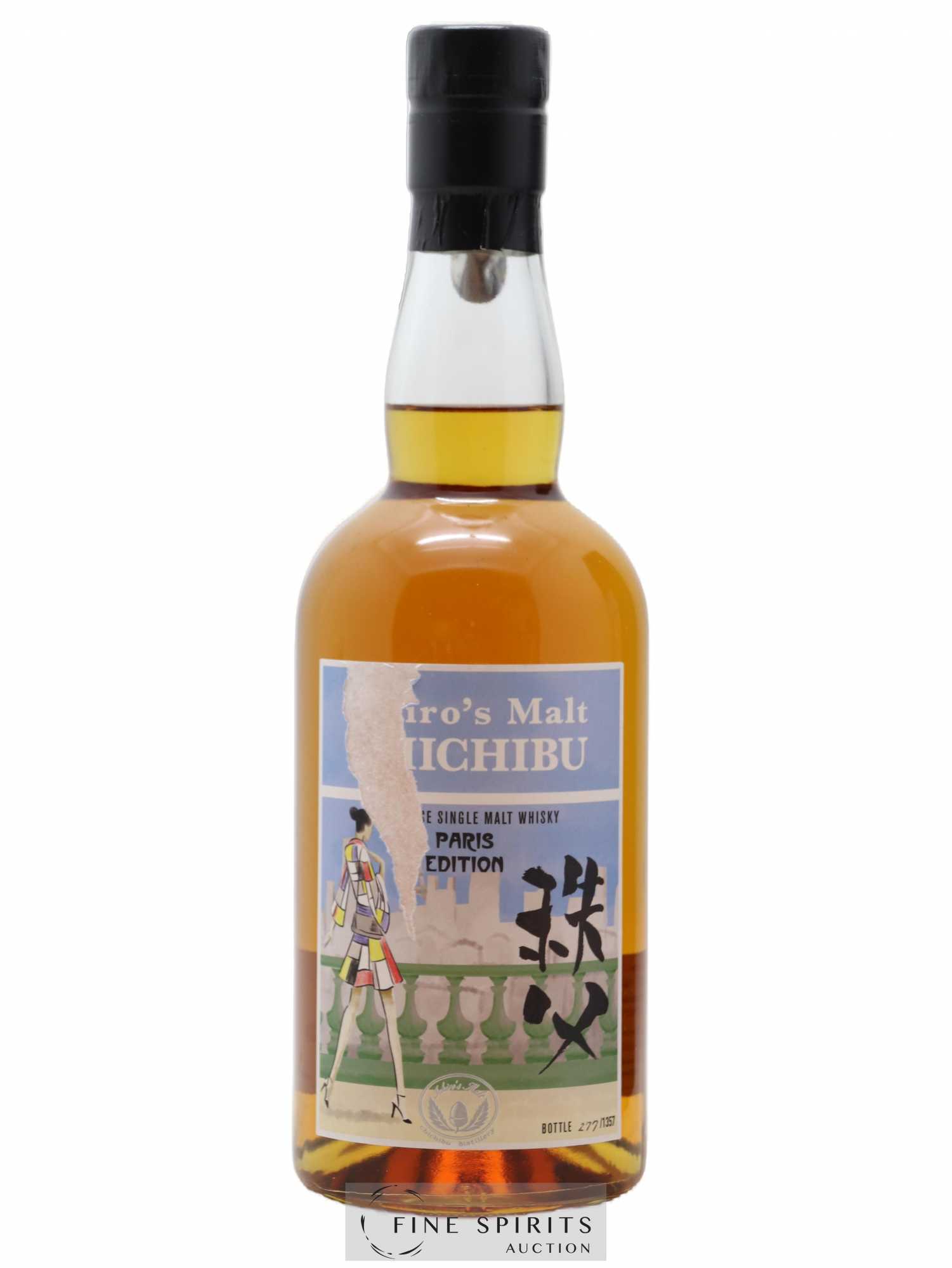 Chichibu Of. Paris Edition 2018 Release - One of 1357 Ichiro's Malt - Lot de 1 bouteille - 1