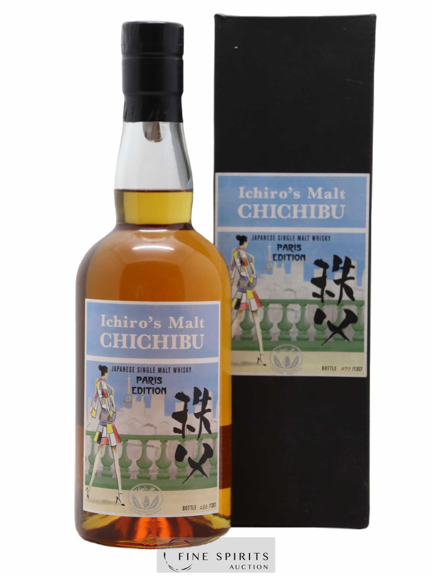 Chichibu Of. Paris Edition 2018 Release - One of 1357 Ichiro's Malt - Lot de 1 bouteille - 0