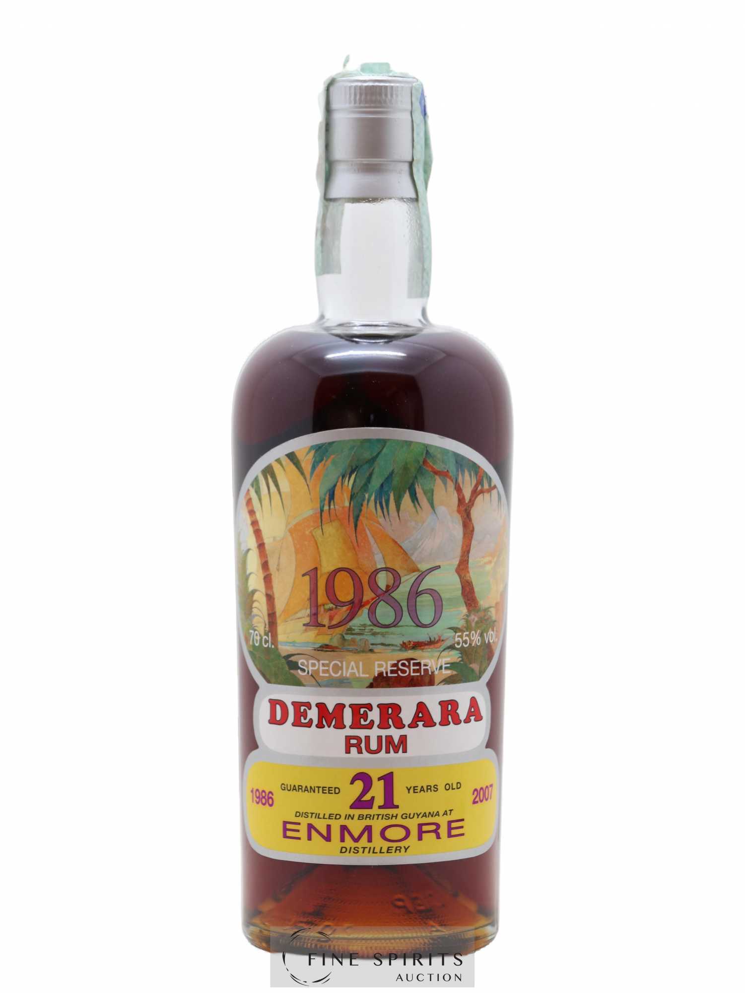 Enmore 21 years 1986 Silver Seal Whisky Company bottled 2007 - Lot de 1 bouteille - 0