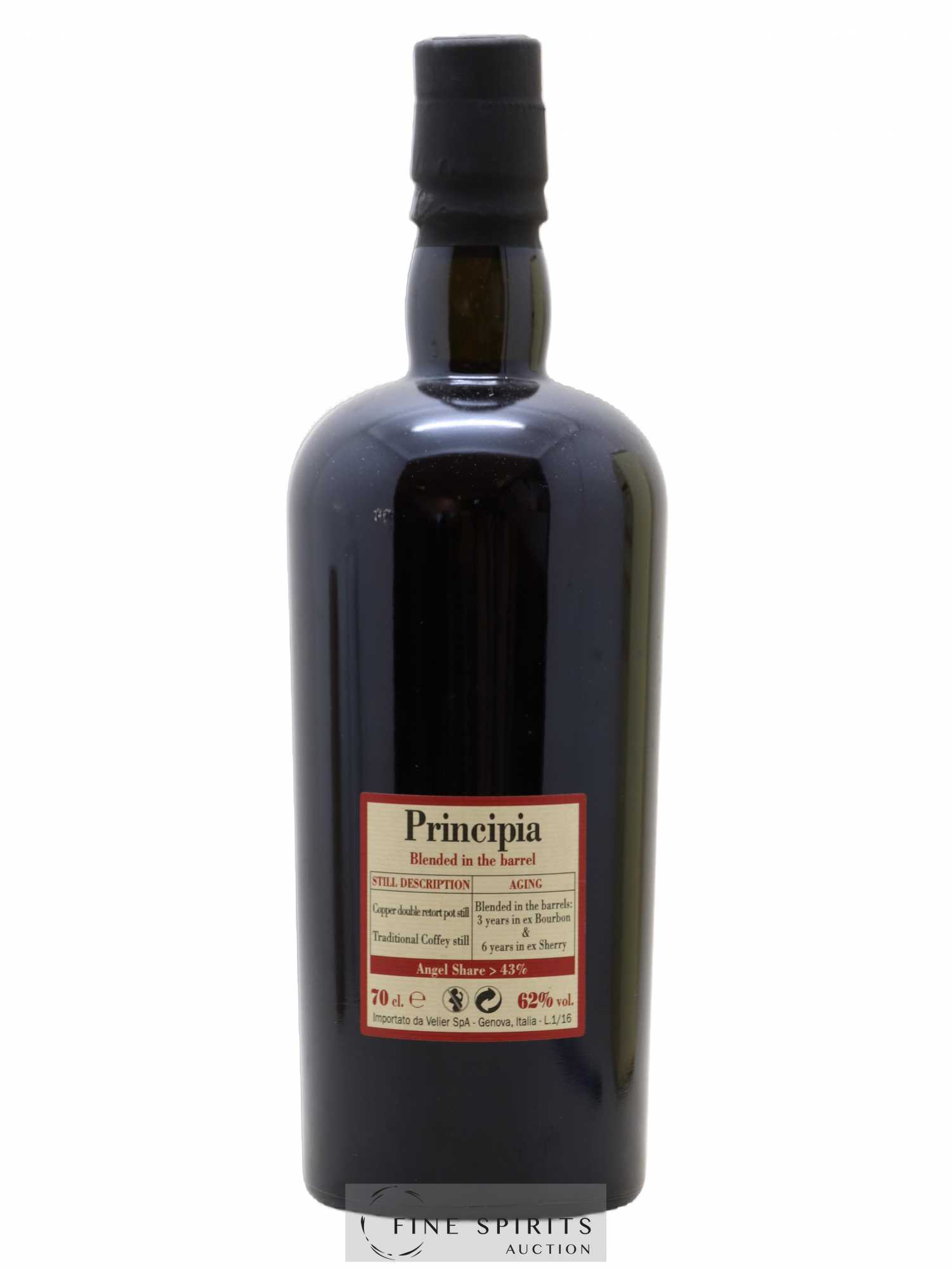 Foursquare 9 years 2008 Velier Principia Barrel Proof - One of 5400 - bottled 2017 Double Maturation - Lot of 1 bottle - 2