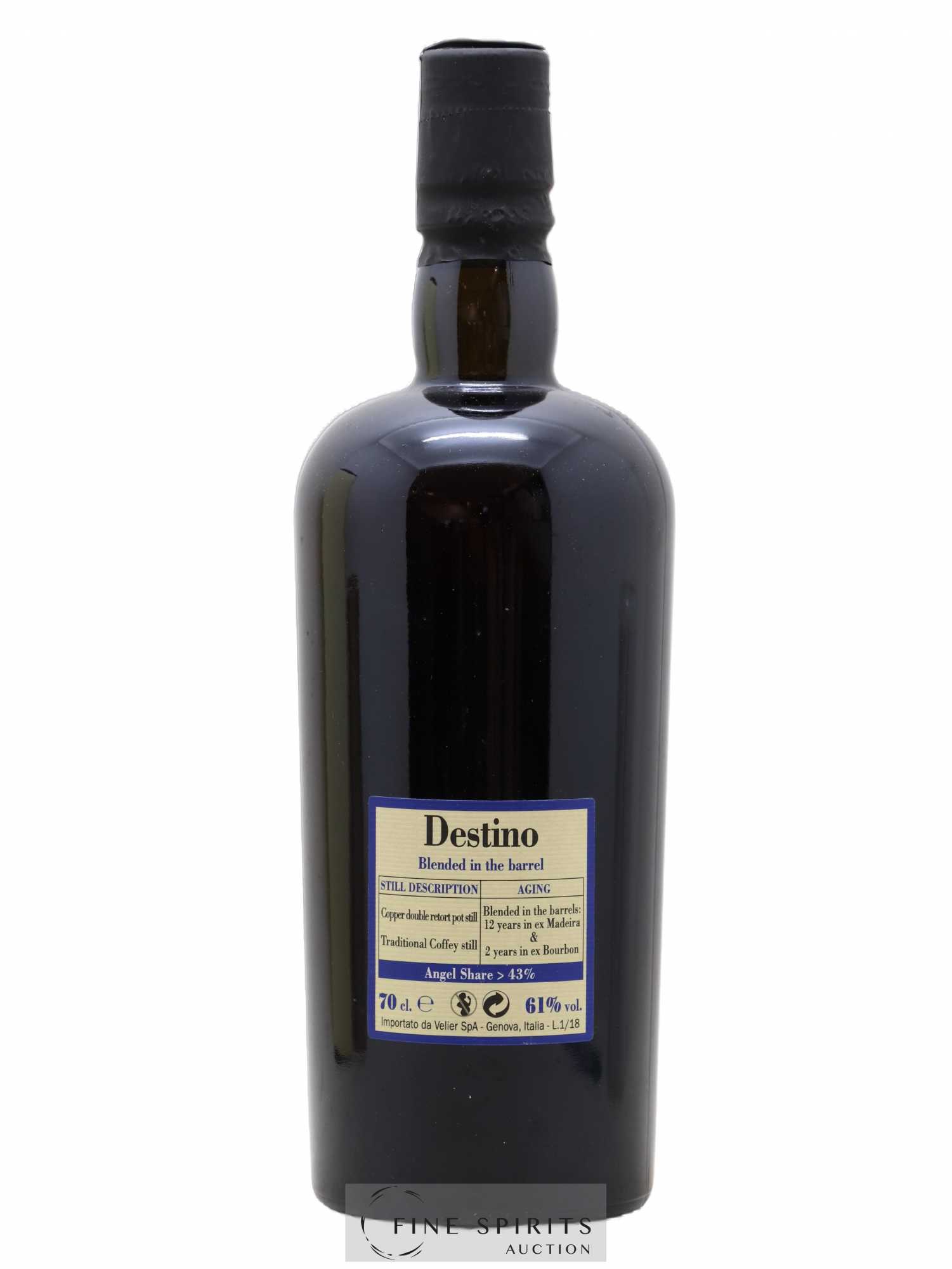 Foursquare 14 years 2003 Velier Destino Double Maturation - One of 2610 - bottled 2017 - Lot de 1 bouteille - 2