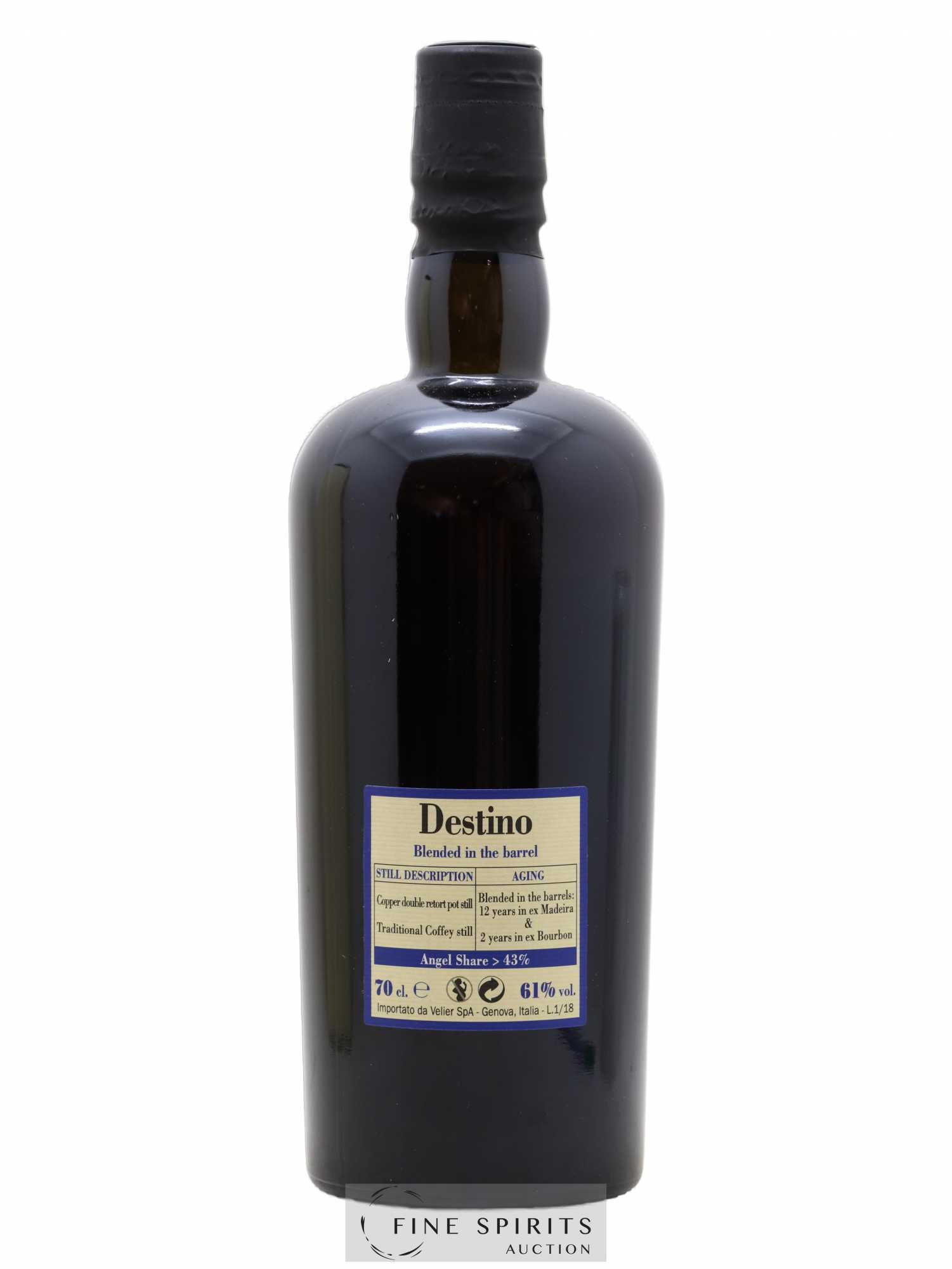 Foursquare 14 years 2003 Velier Destino Double Maturation - One of 2610 - bottled 2017 - Lotto di 1 bottiglia - 2