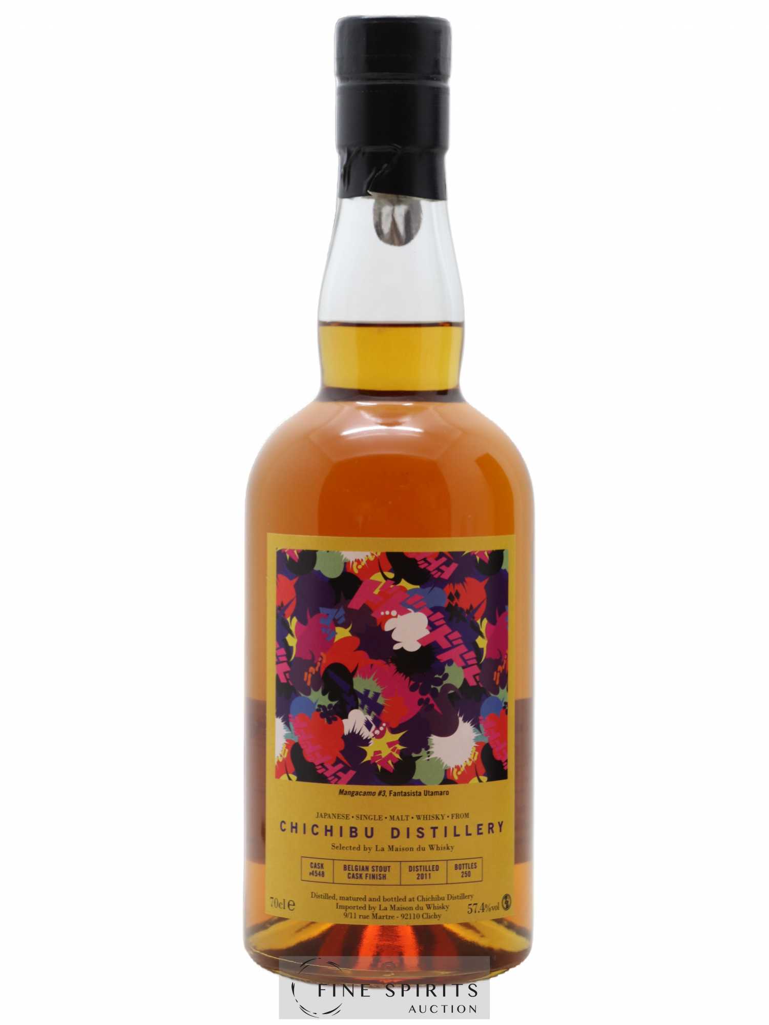 Chichibu 2011 Of. Cask n°4548 - One of 250 LMDW - Lot de 1 bouteille - 1