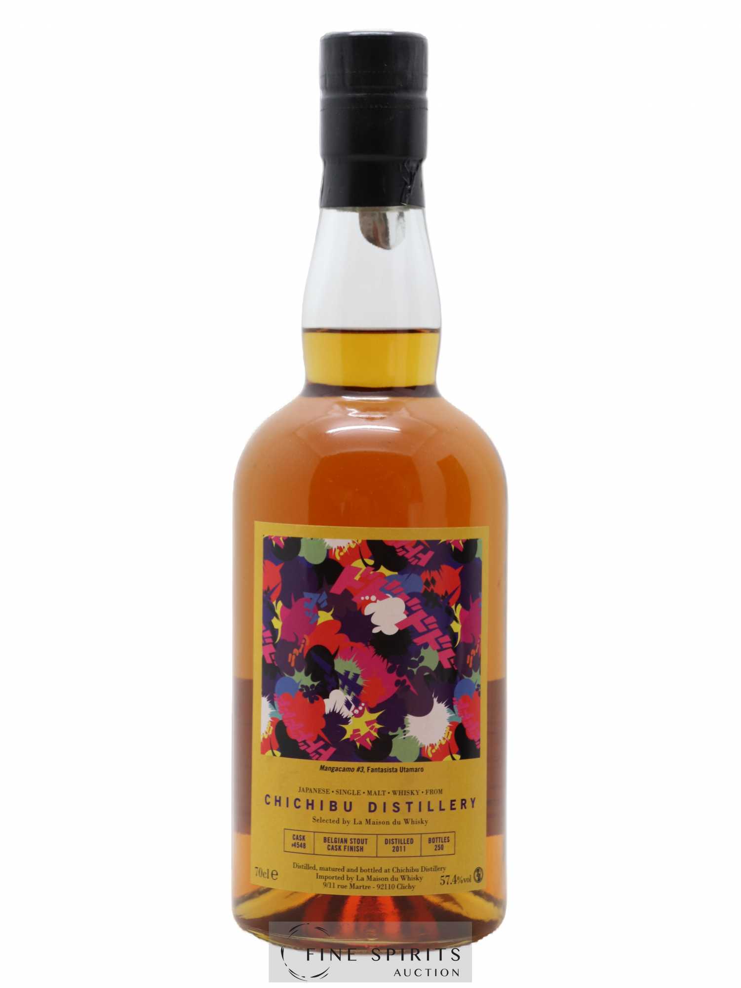 Chichibu 2011 Of. Cask n°4548 - One of 250 LMDW - Lot de 1 bouteille - 1