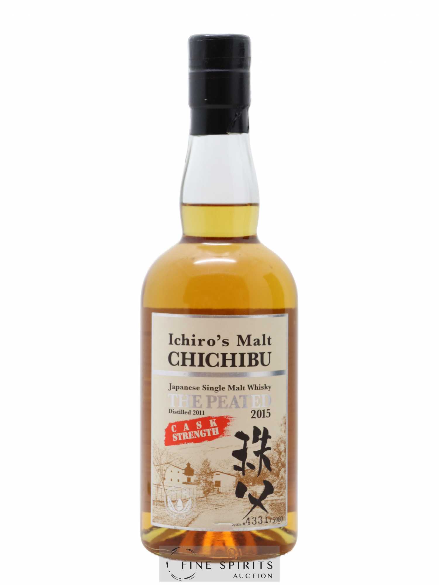Chichibu 2011 Of. The Peated Cask Strength 2015 Release - One of 5980 bottles Ichiro's Malt - Lot de 1 bouteille - 1