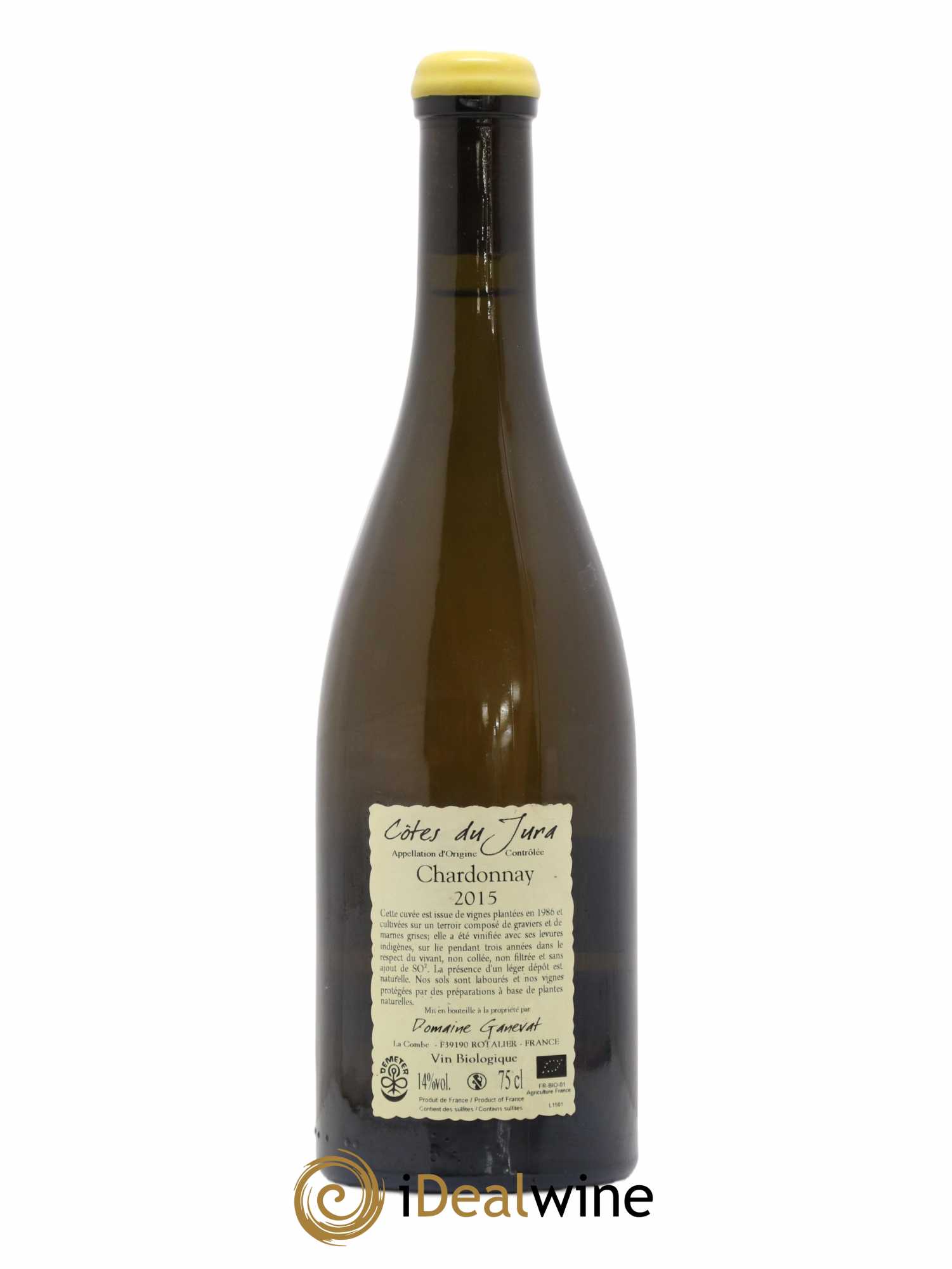 Côtes du Jura Cuvée Florine Jean-François Ganevat (Domaine) 2015 - Lot de 1 bouteille - 1
