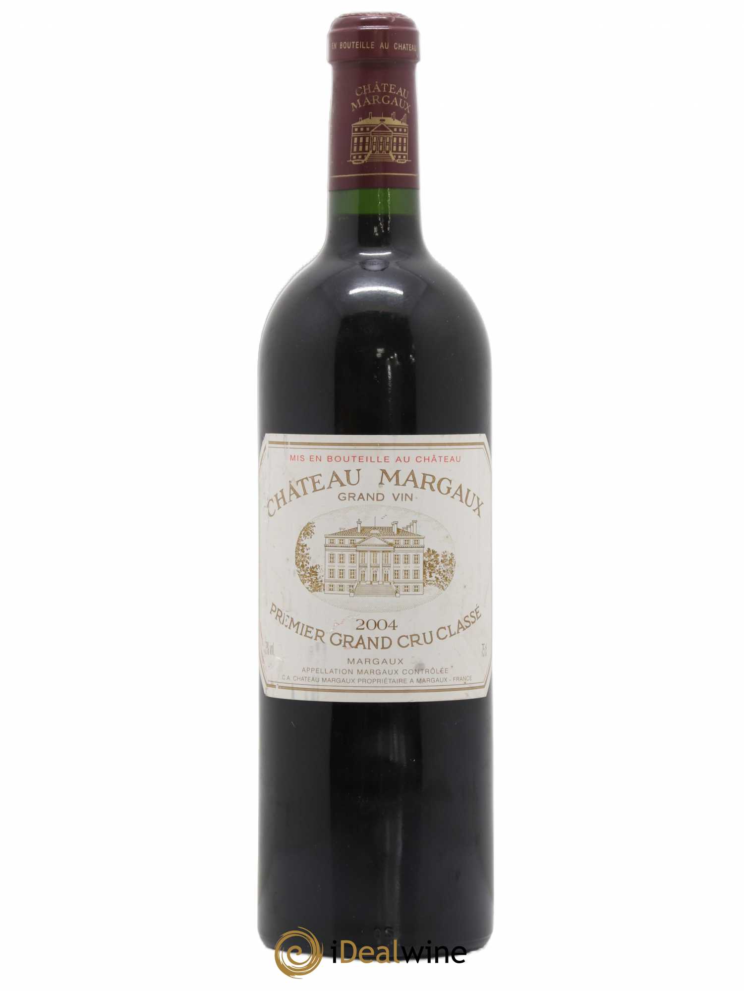 Château Margaux 1er Grand Cru Classé 2004 - Lot de 1 bouteille - 0
