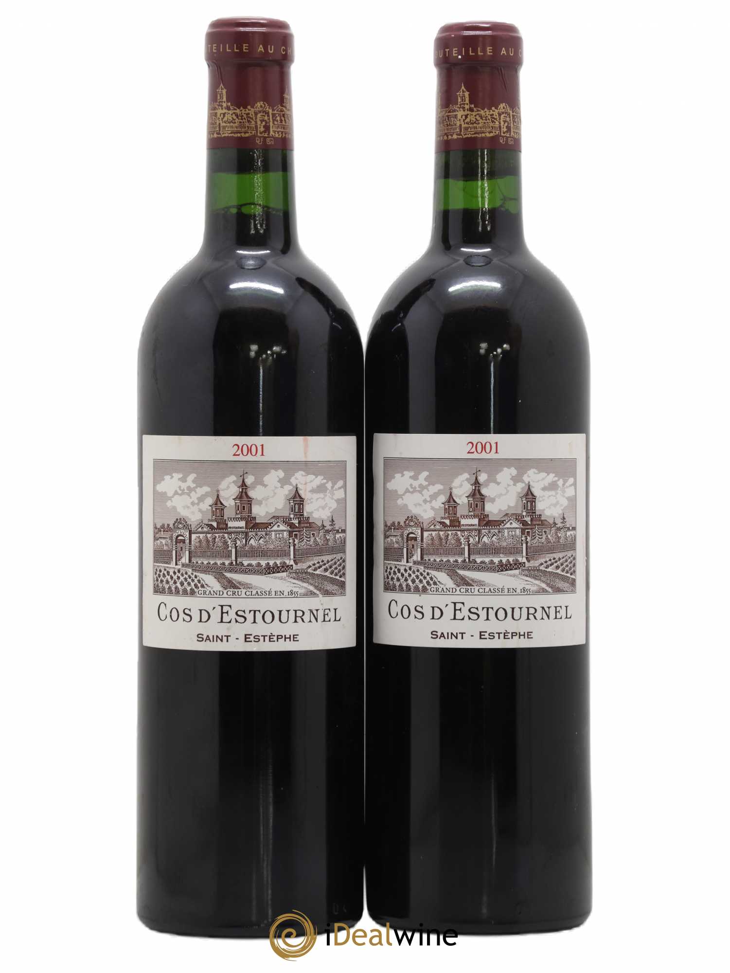 Cos d'Estournel 2ème Grand Cru Classé 2001 - Lot de 2 bouteilles - 0